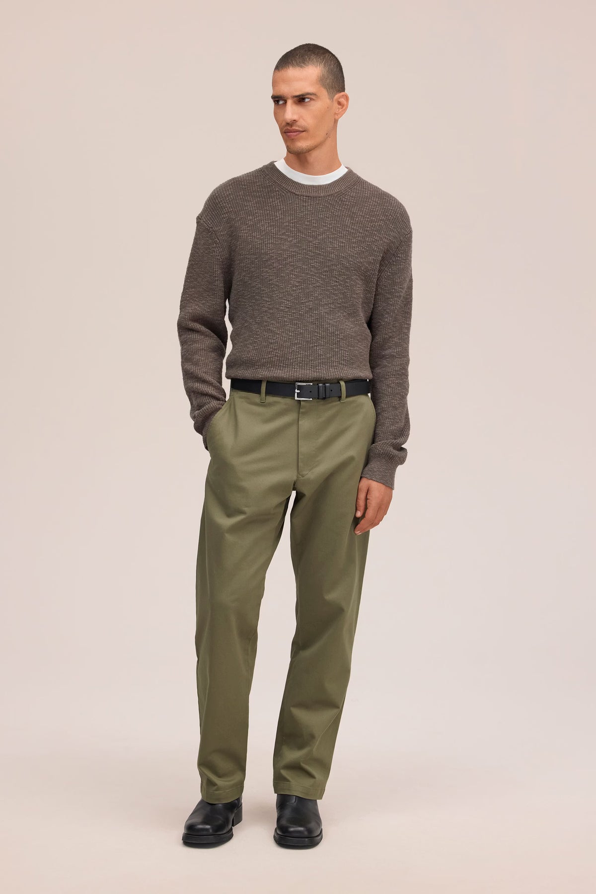 Russell Organic Cotton Crew Neck Sweater - Mable Husk