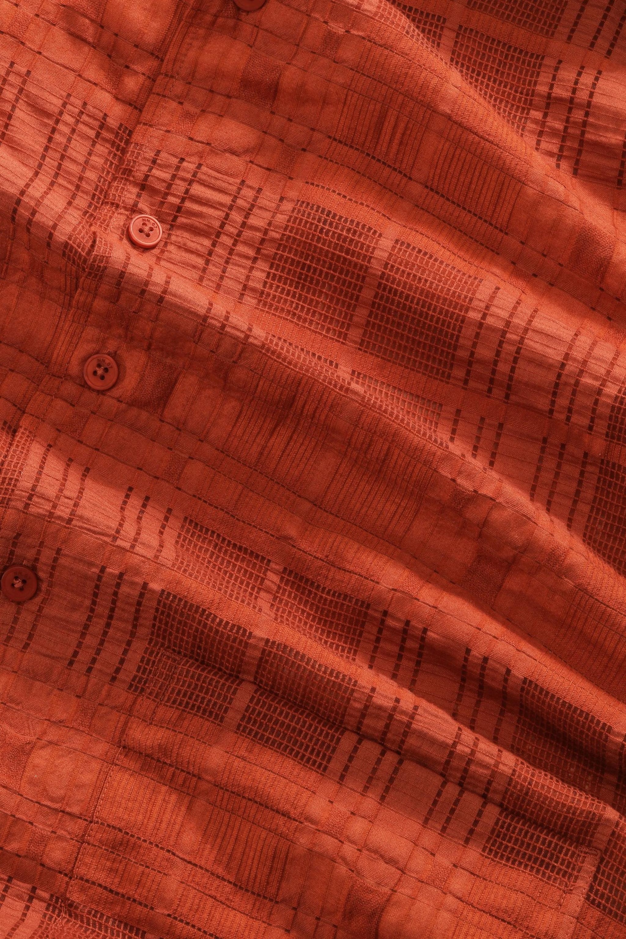 Ben - Short Sleeve Shirt - Sienna Heat