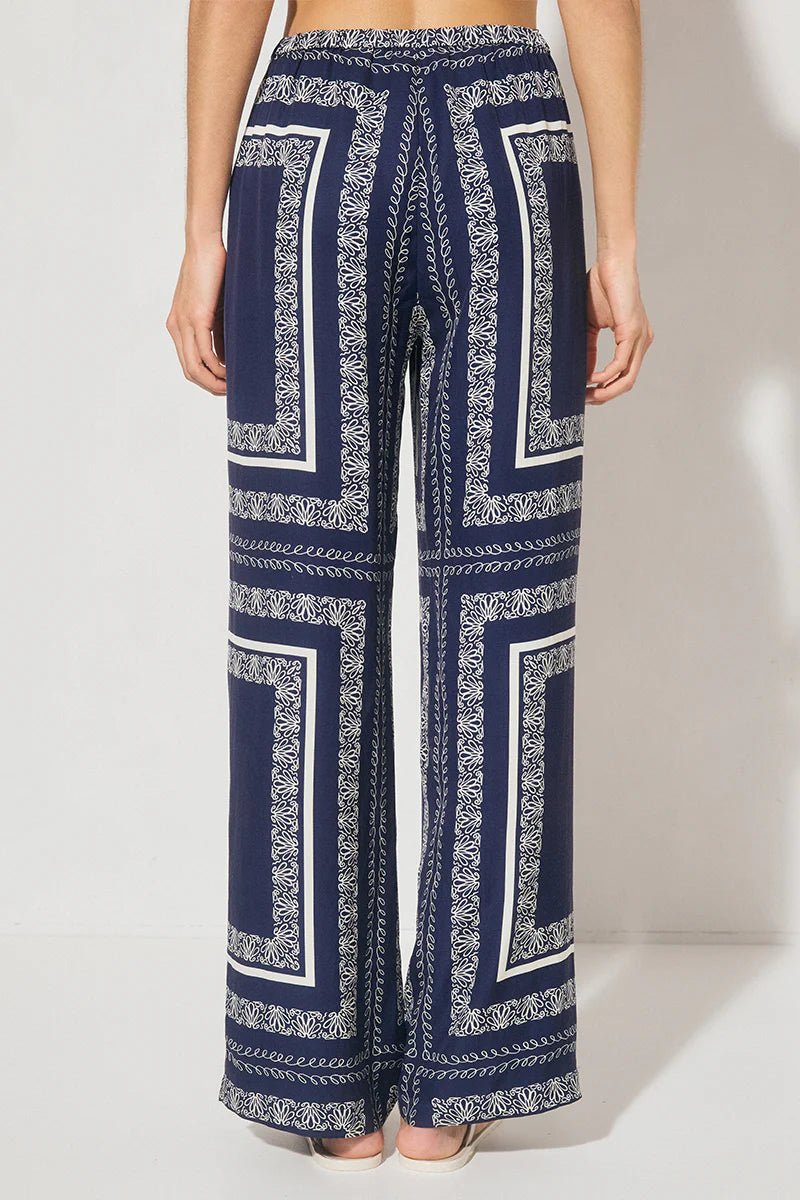 Serafina Pant - Navy Base Cream