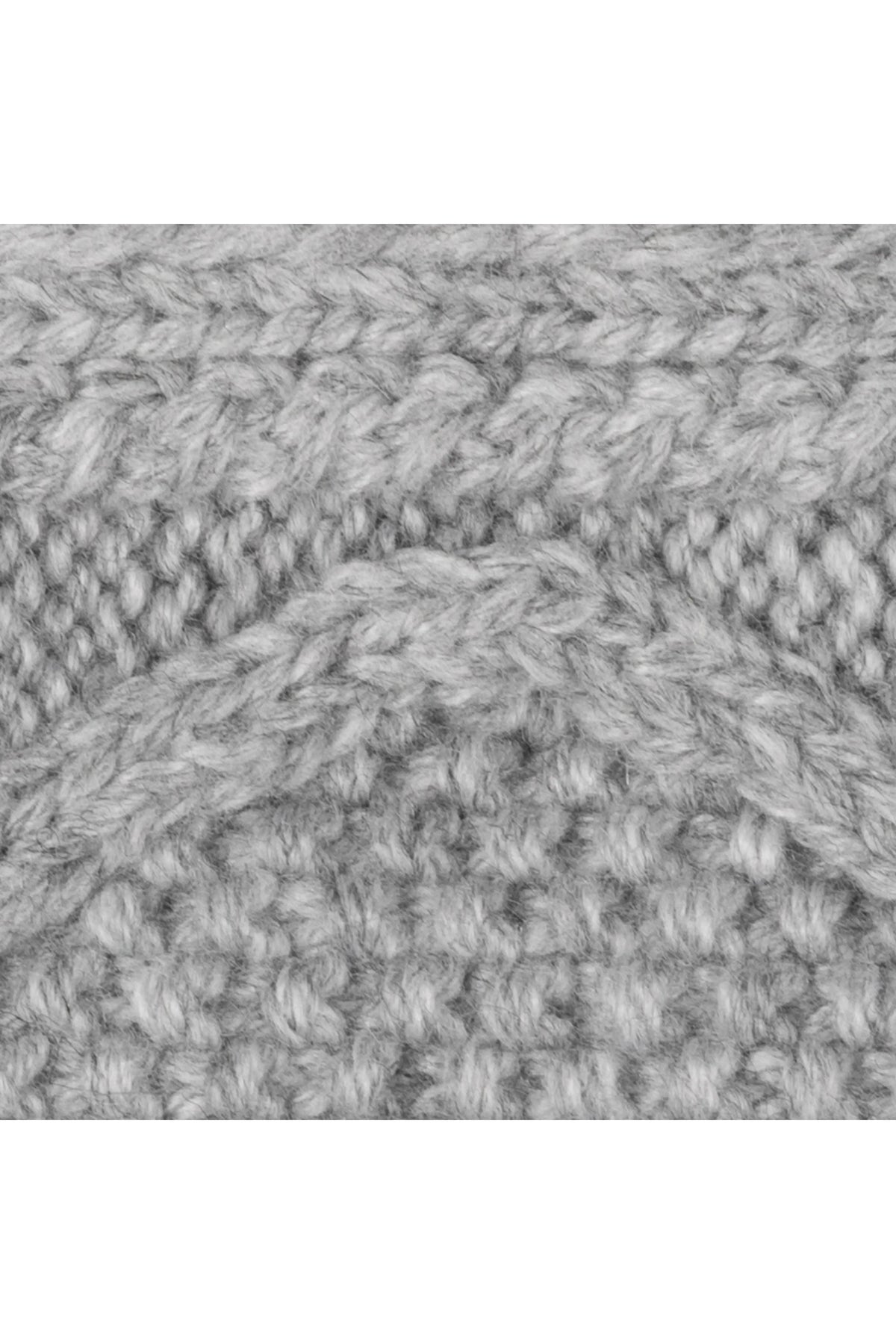 Modernist Block Headband - Grey Heather