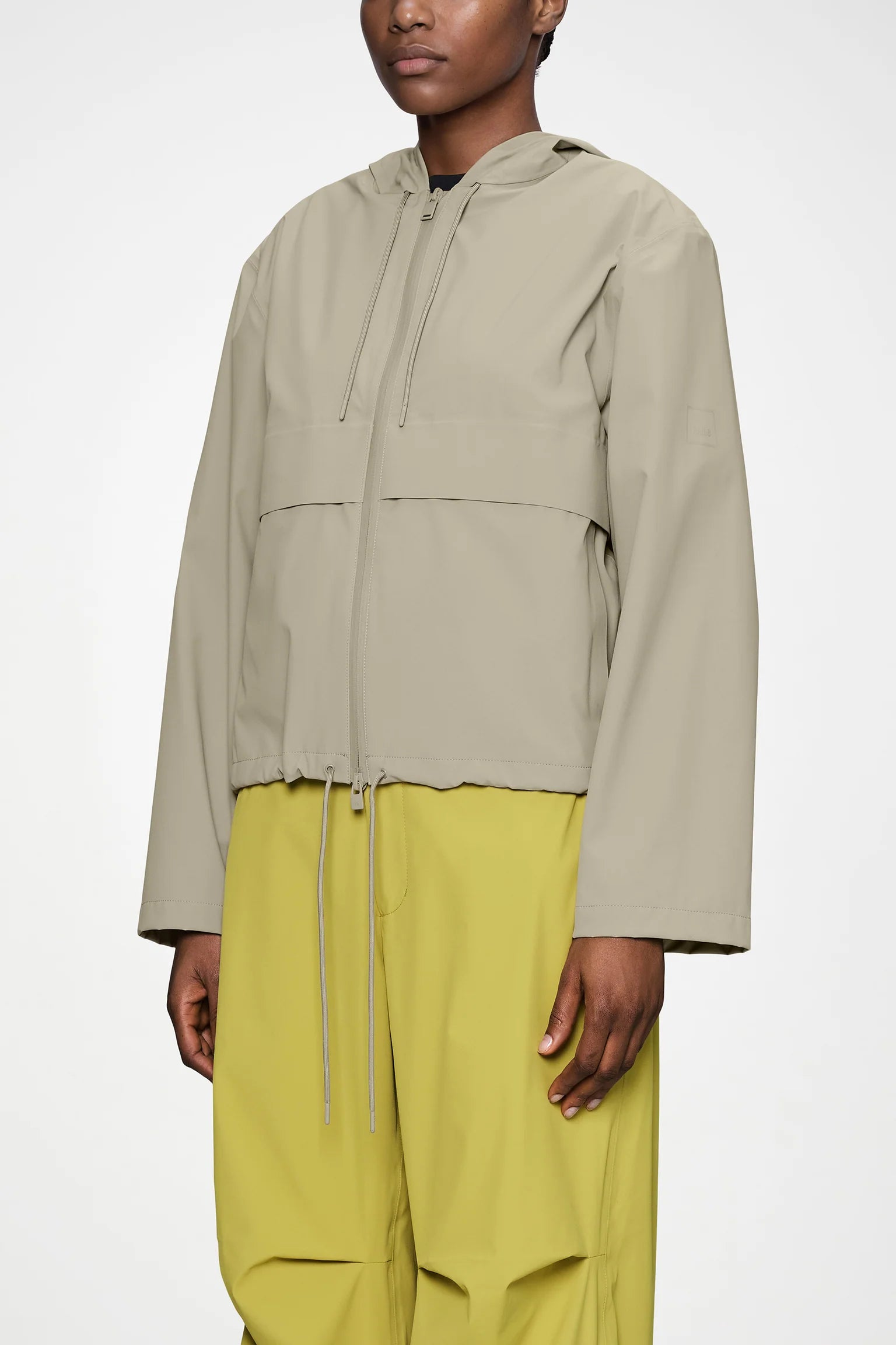 Suva Hardshell Short String W Jacket - Beige