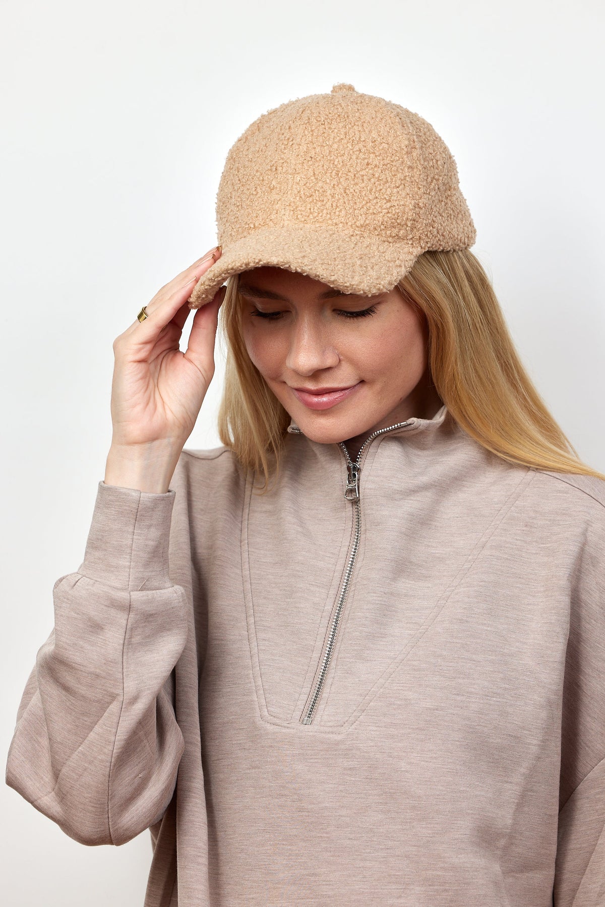 Signature Sherpa Cap - Brown