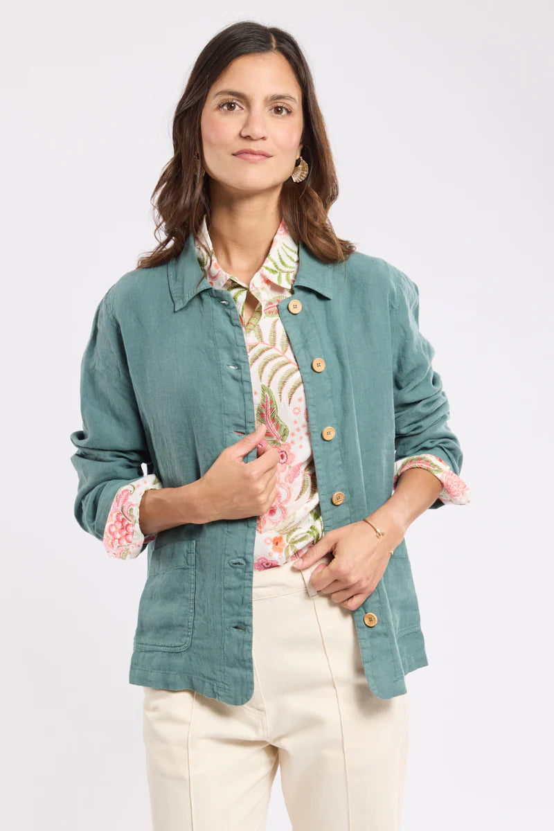 Fisherman Jacket - Silver Pine