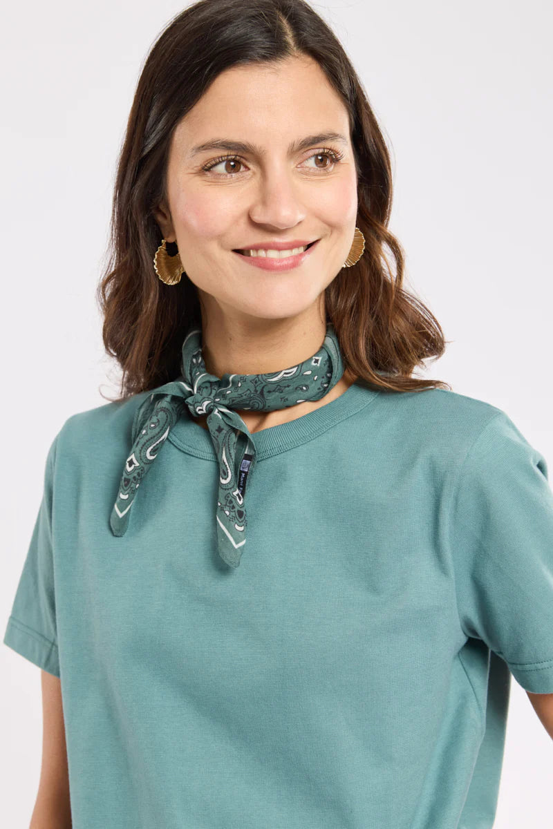 Bandana - Cotton - Silver Pine