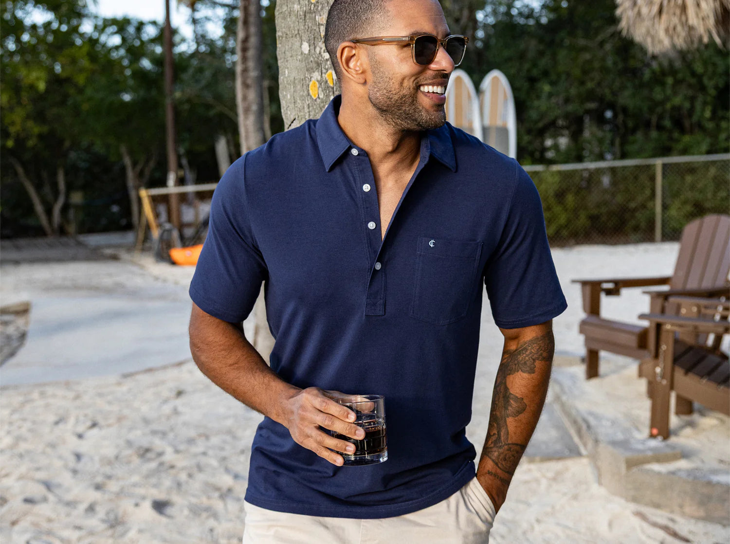 Top-Shelf Players Shirt - Navy