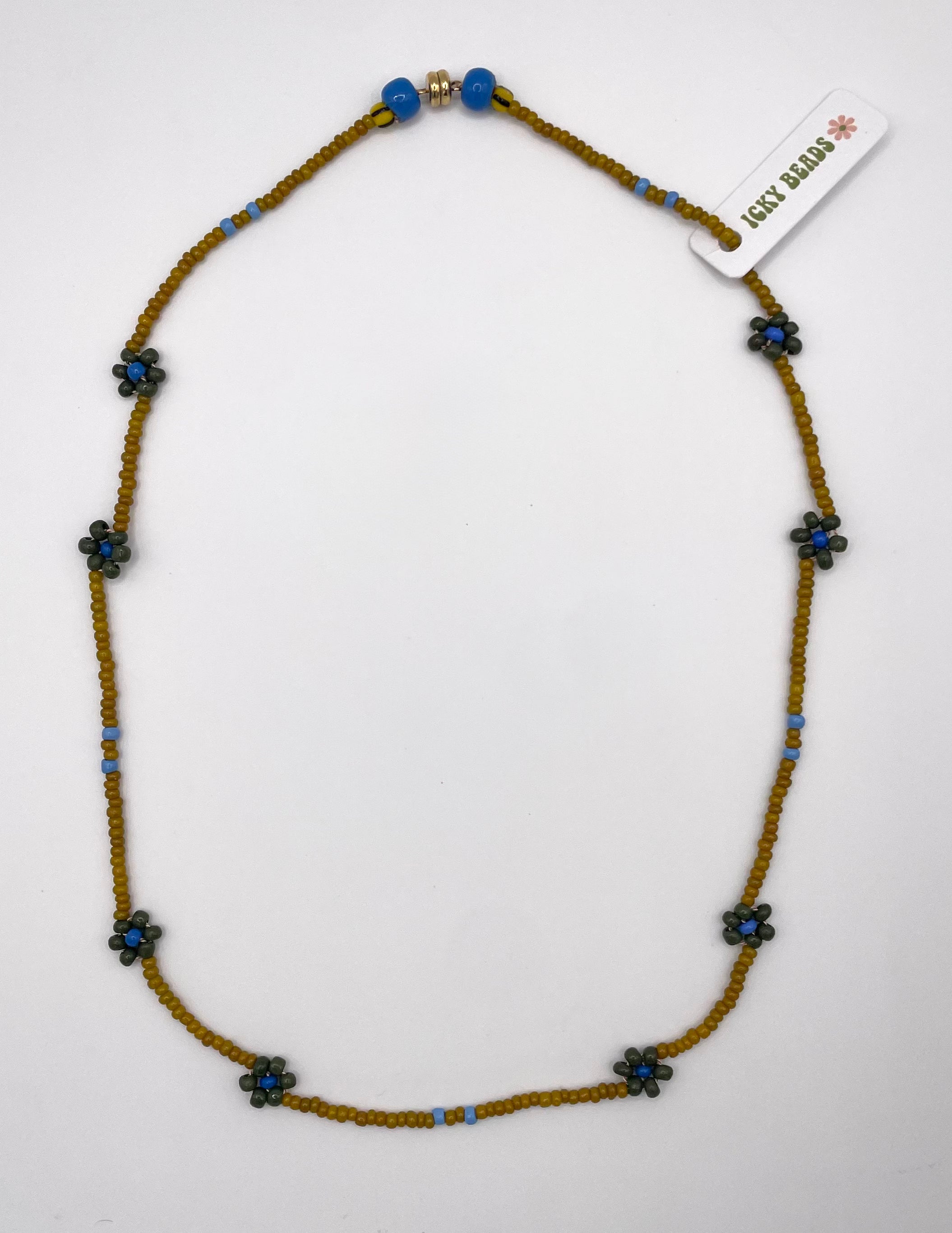 Vintage Icky Beads Daisy Chain