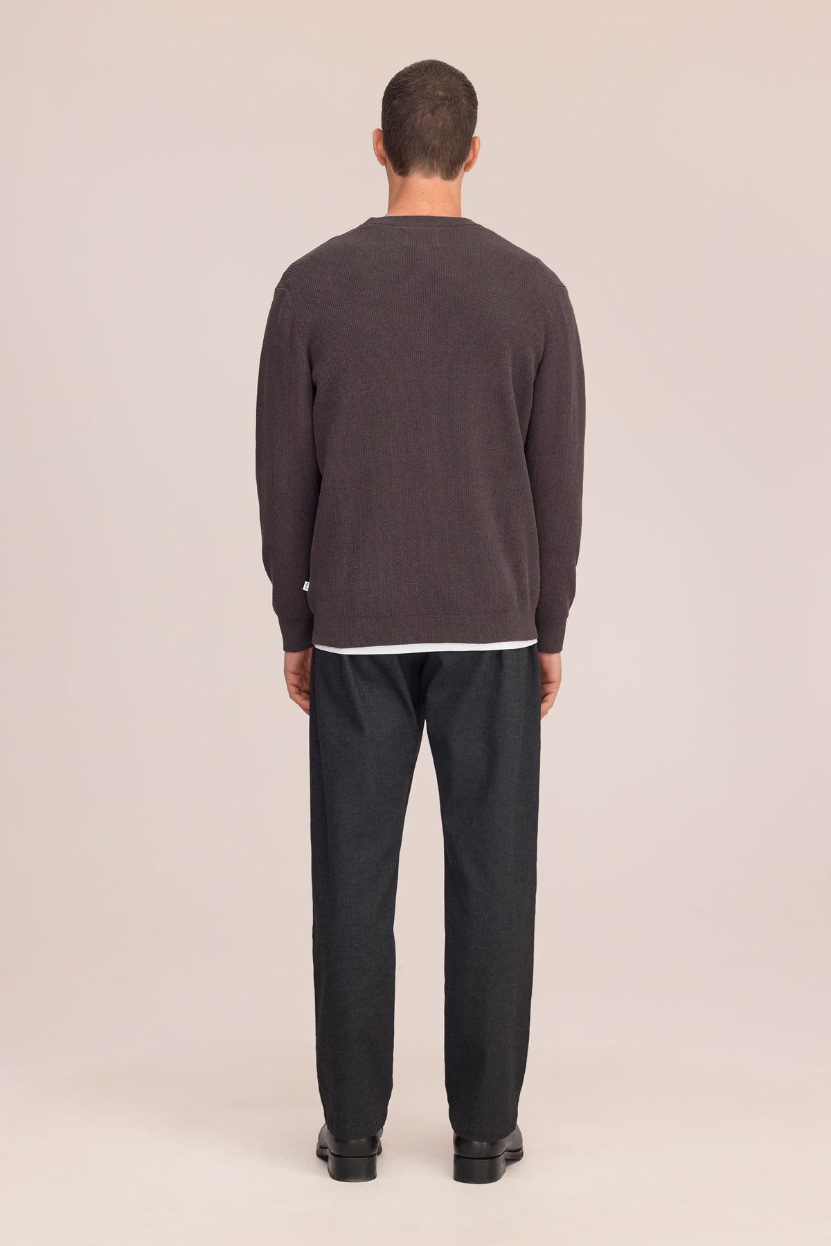 Danny Soft Lightweight Sweater - Deep Truffle