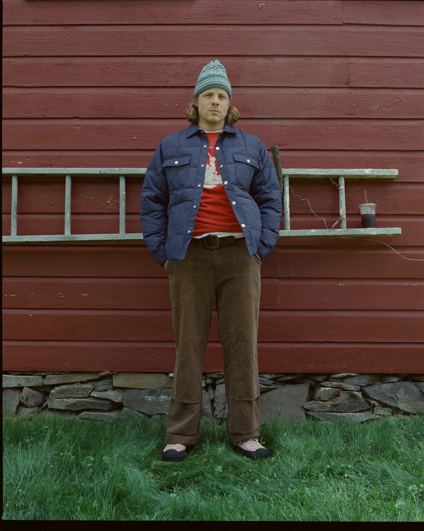 Wayne Raglan Sleeve Sweatshirt
