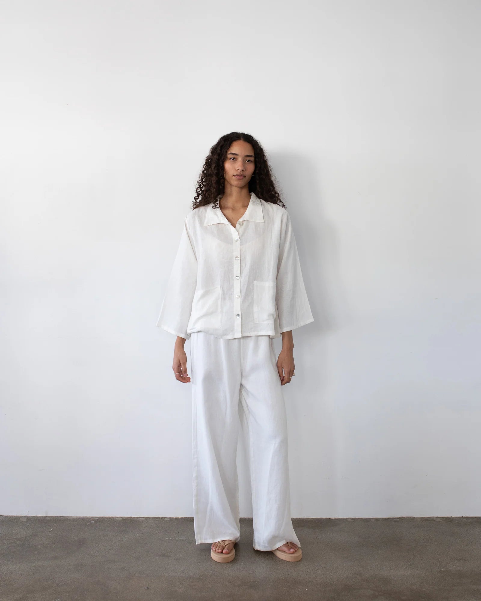 Brooks Pant - White