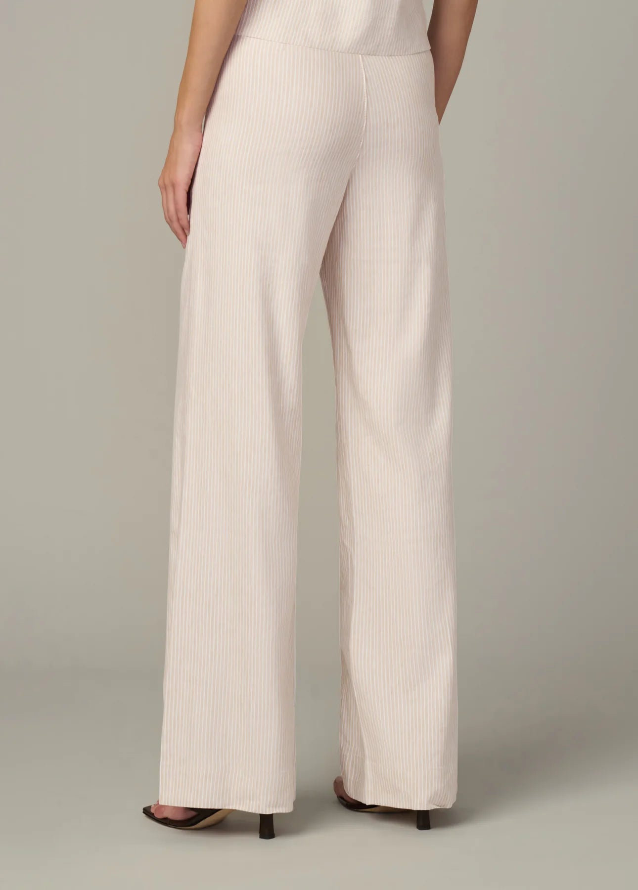 The Clean Trouser - Micro Stripe
