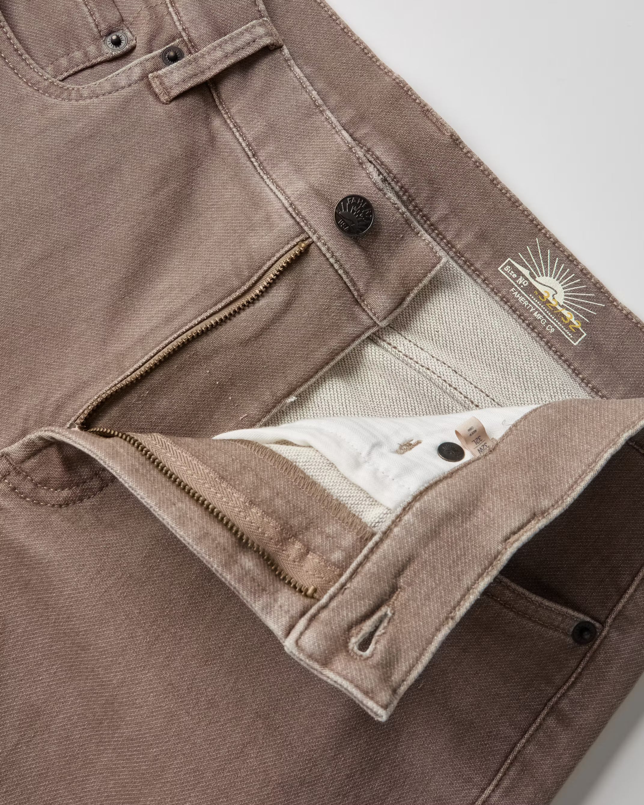 Stretch Terry 5-Pocket Pants