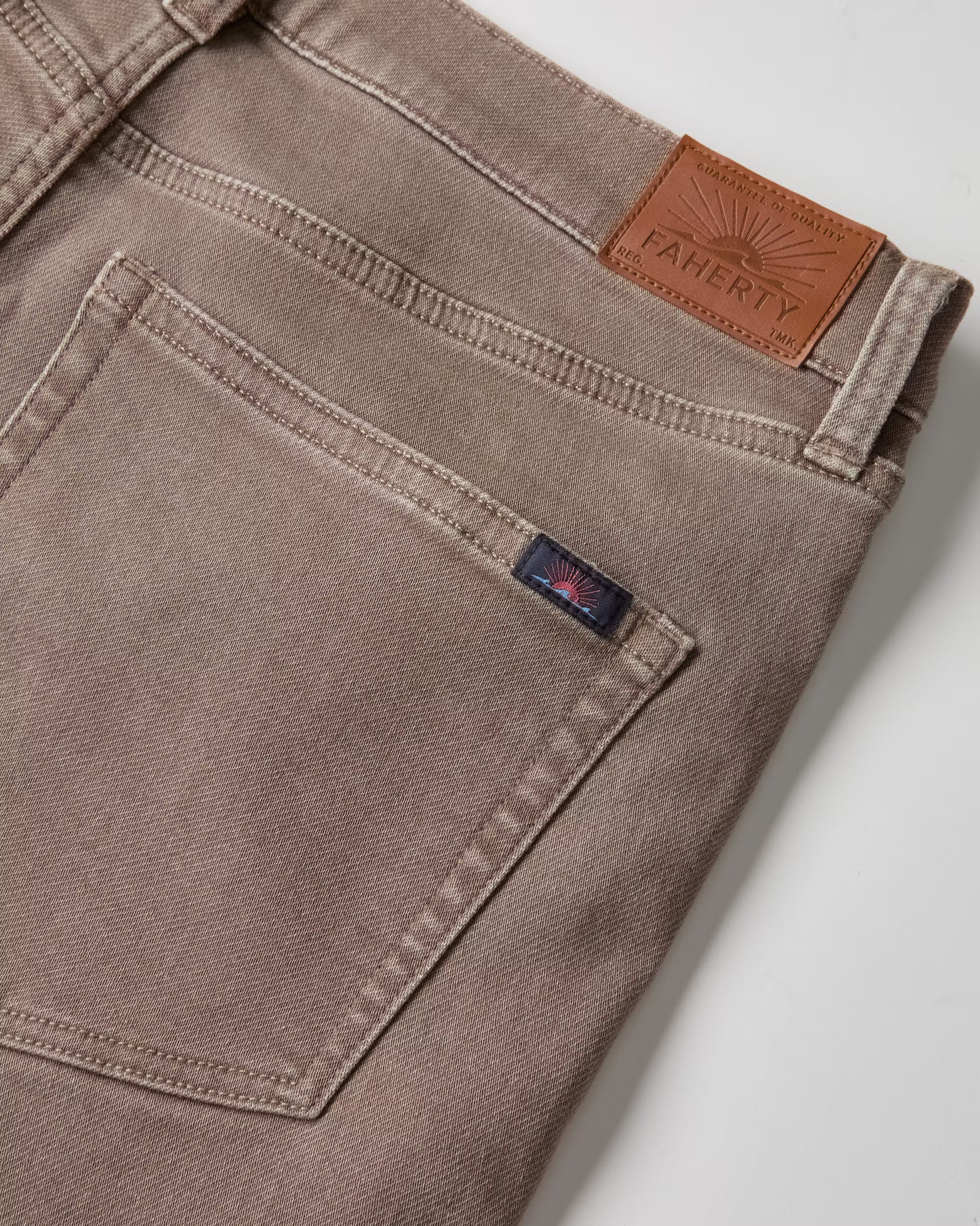 Stretch Terry 5-Pocket Pants
