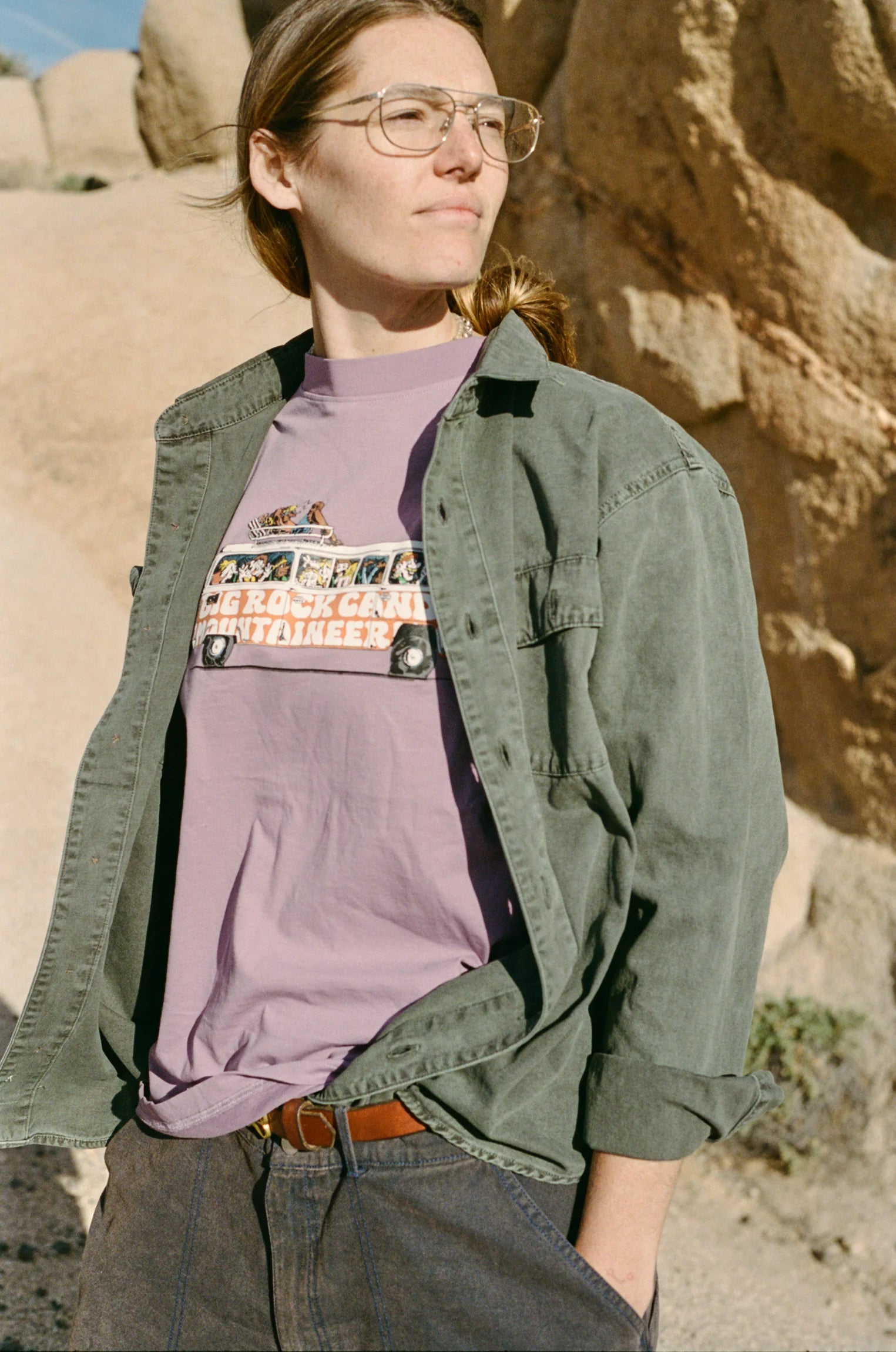 Ramblin' Van Tee - Huckleberry