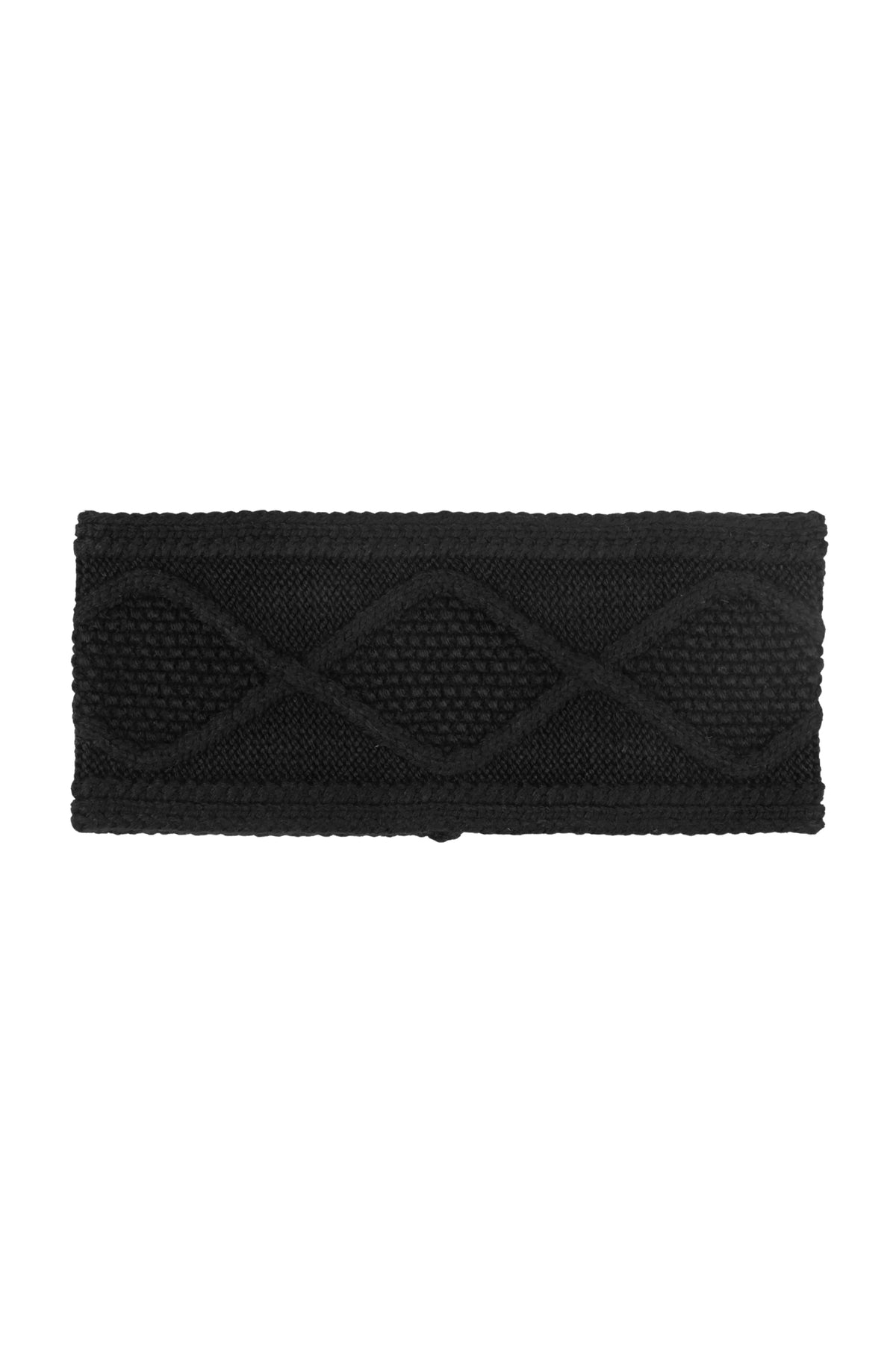 Modernist Block Headband - Black