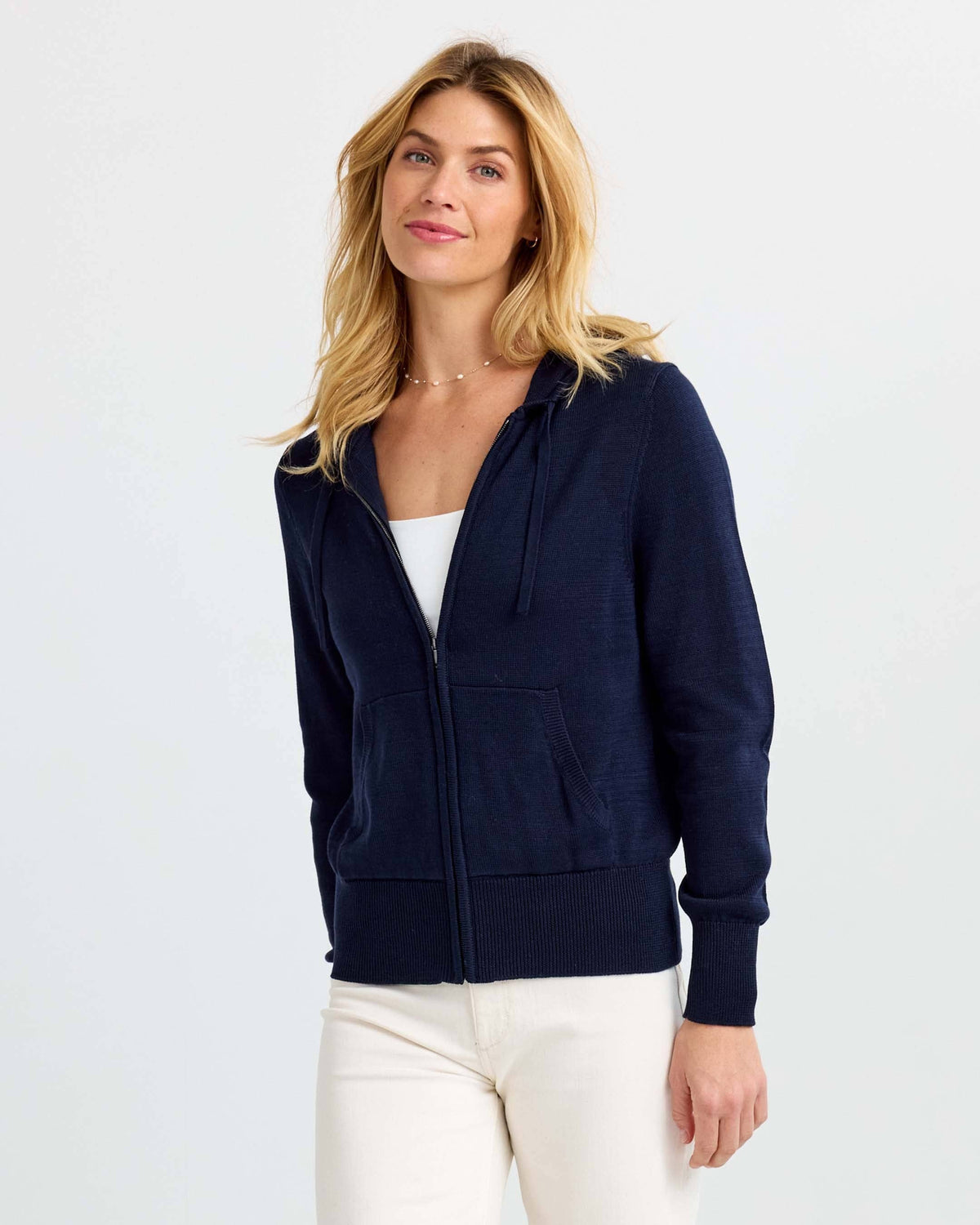 Everyday Cotton Hoodie - Navy