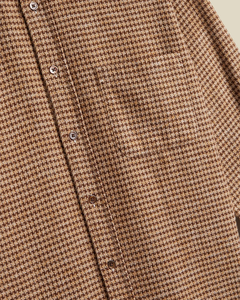 Abstract Pied Poule - Brown