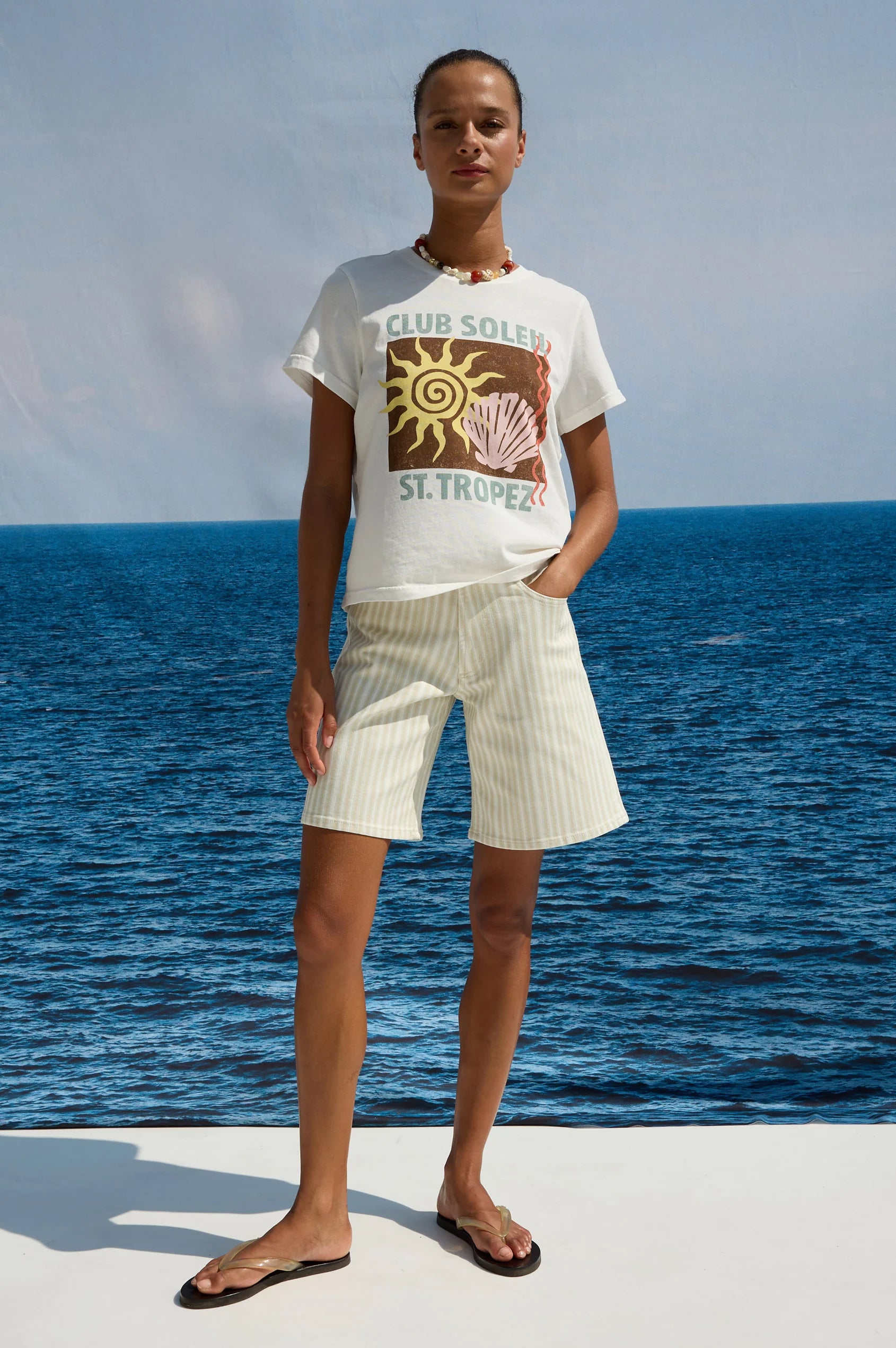 Agoura Short - Malibu Stripe