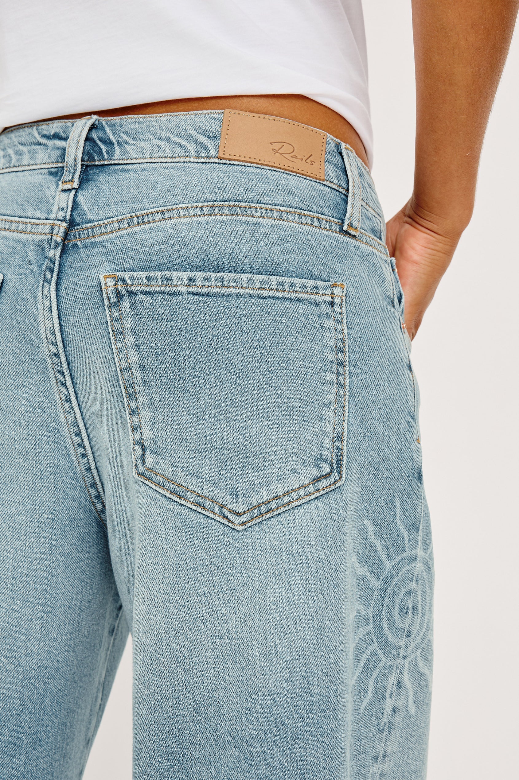 Angeleno Wide Leg Crop - Soleil Laser