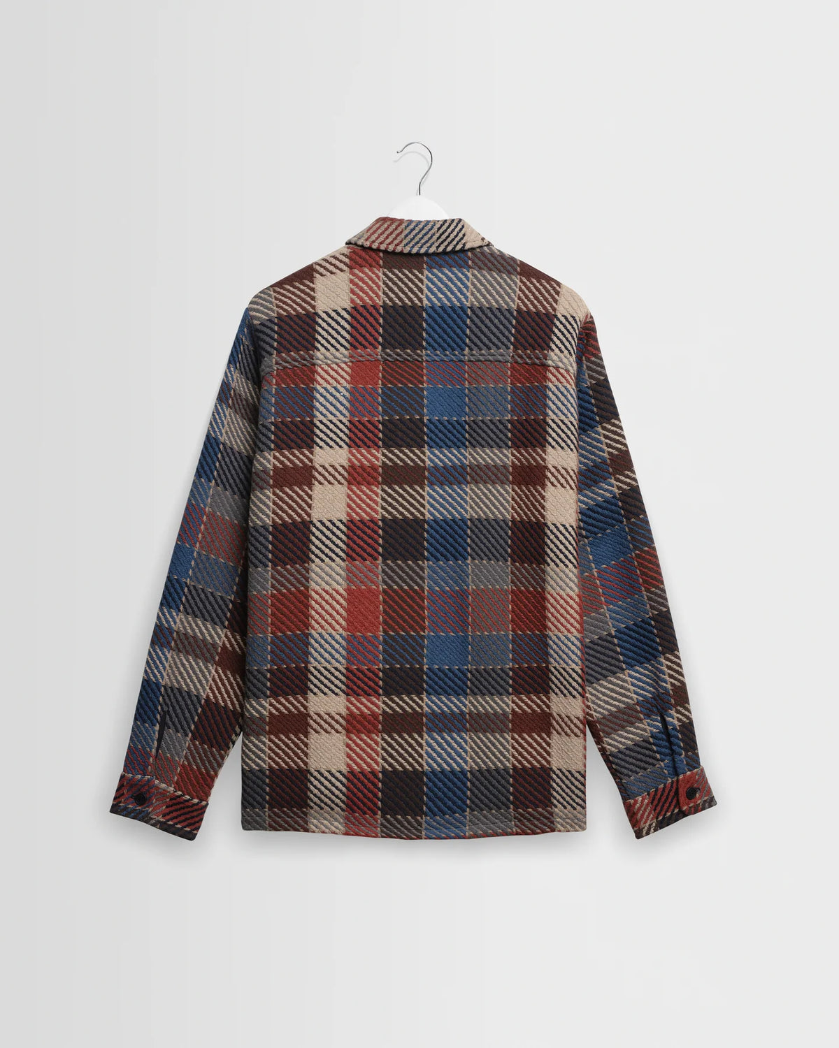 Whiting - Rust And Multicolour Pike Check Overshirt