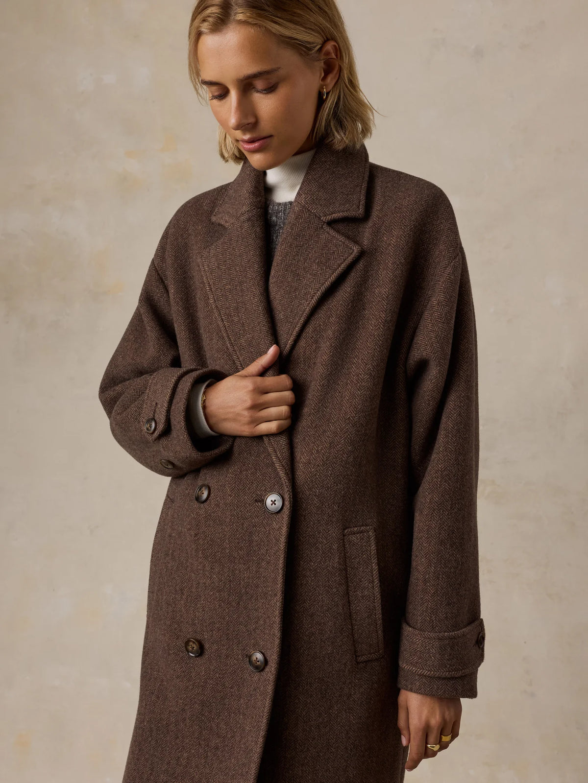 Meridian Knit Coat - Rustling Pines