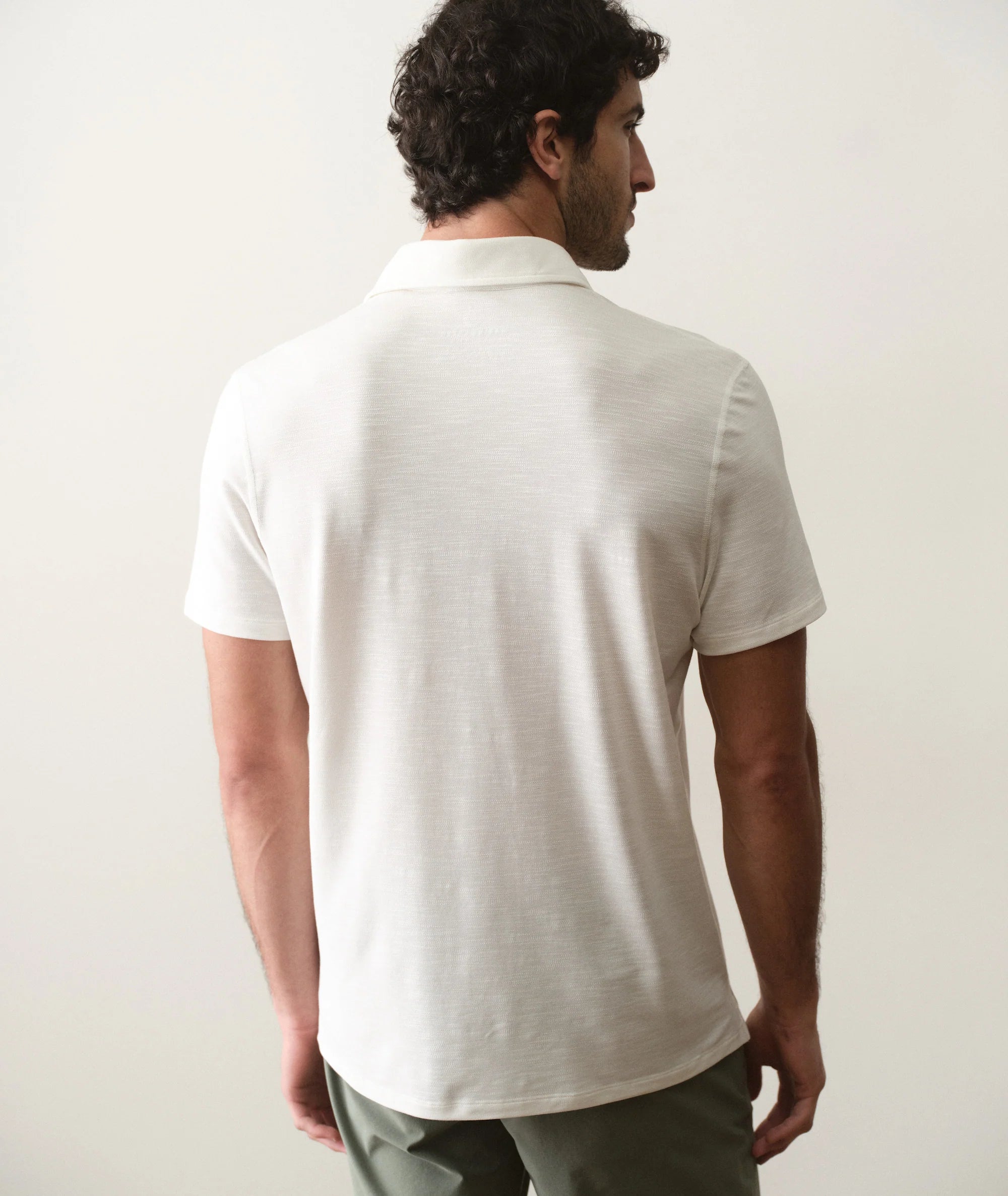 Air Pocket Polo - White
