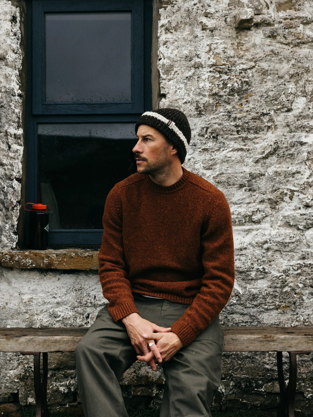 Furlong Crew Jumper - Pecan