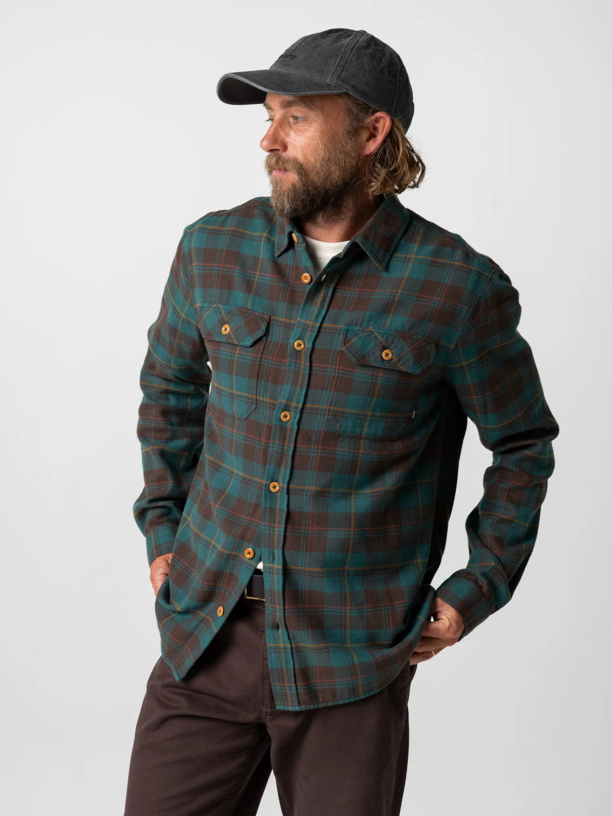 Beardsmore Shirt - Harbour Teal Check