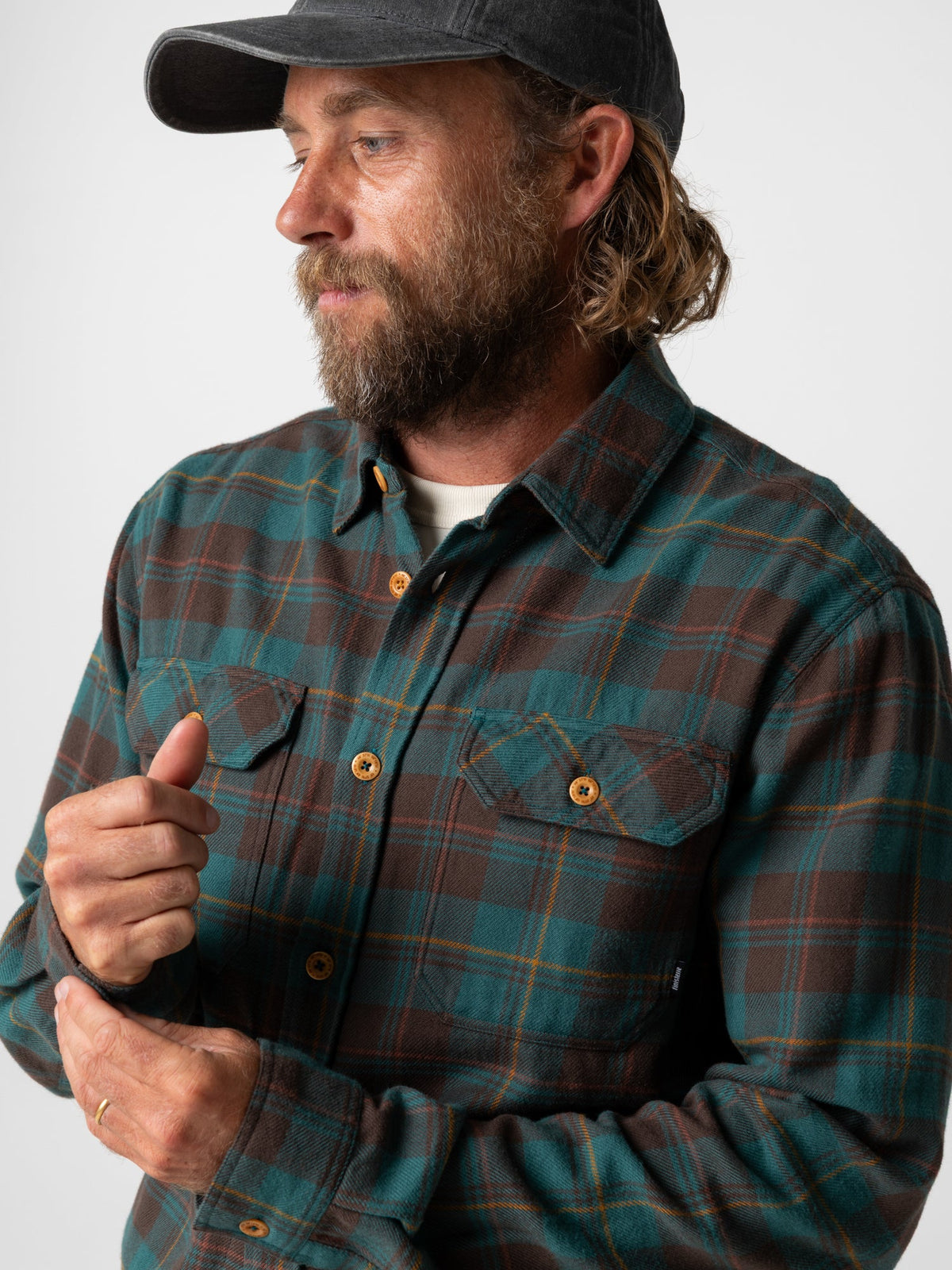 Beardsmore Shirt - Harbour Teal Check