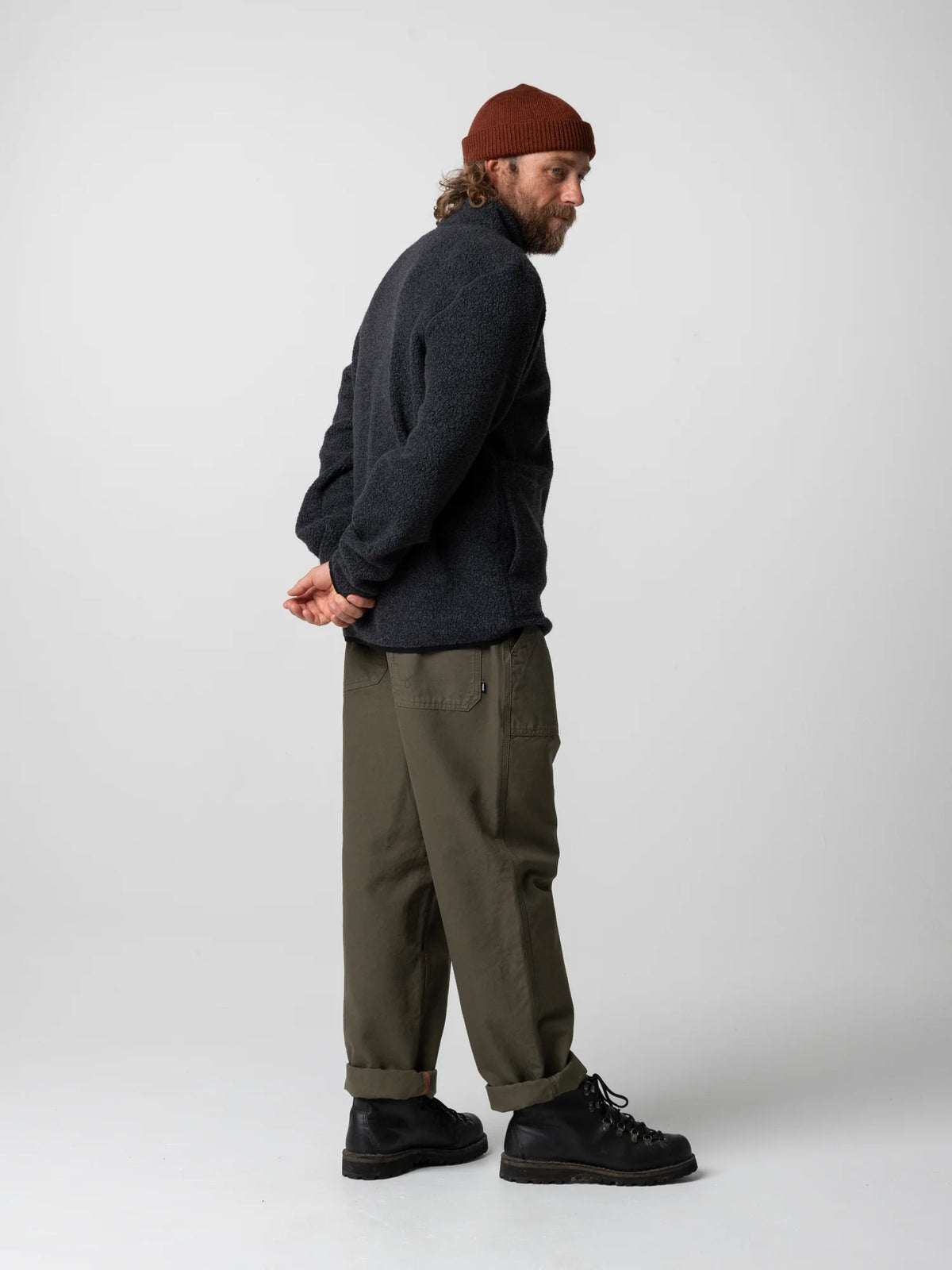 Portell Wool Fleece Jacket - Slate
