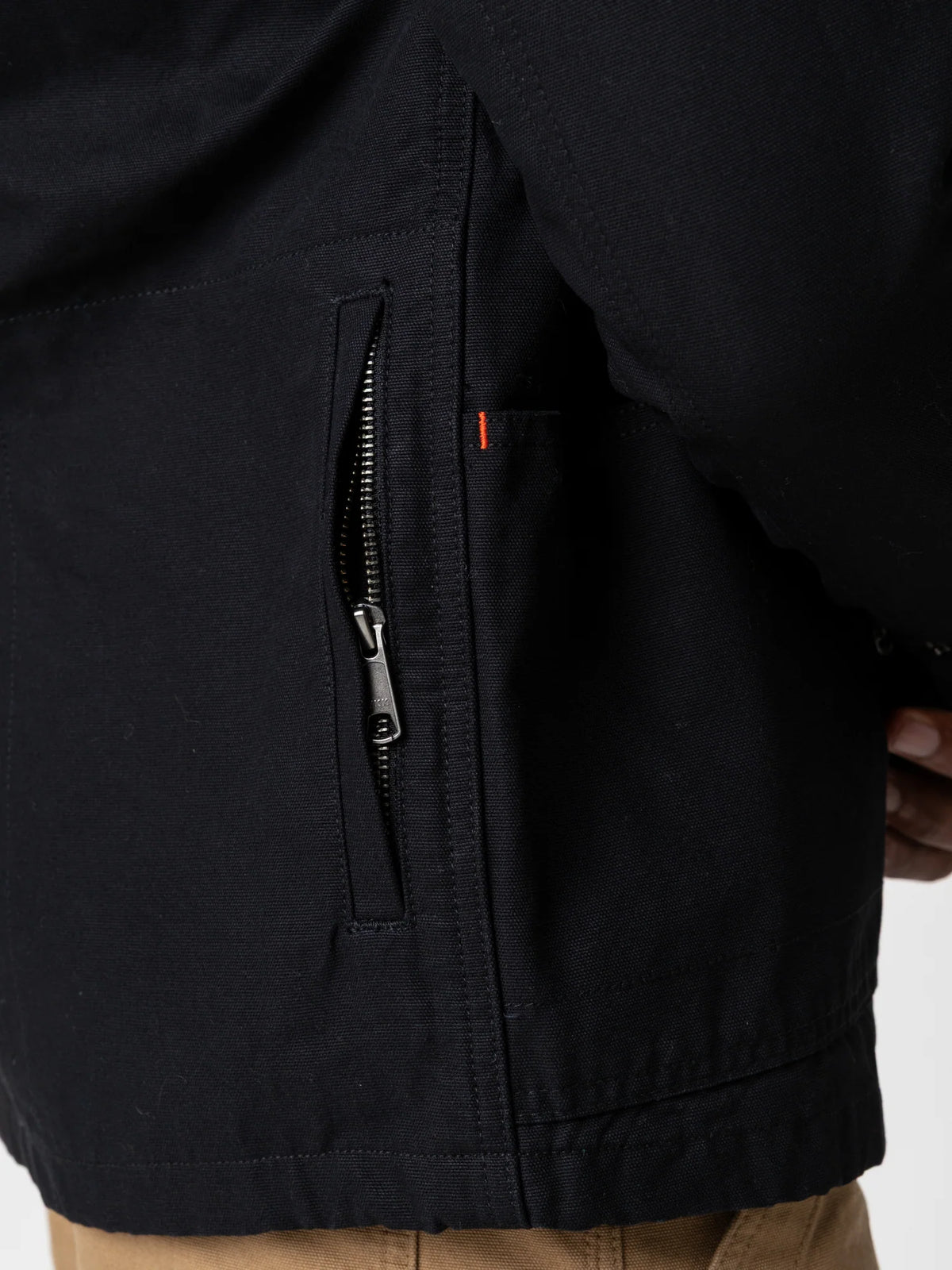 Basset Flannel Lined Jacket - Black