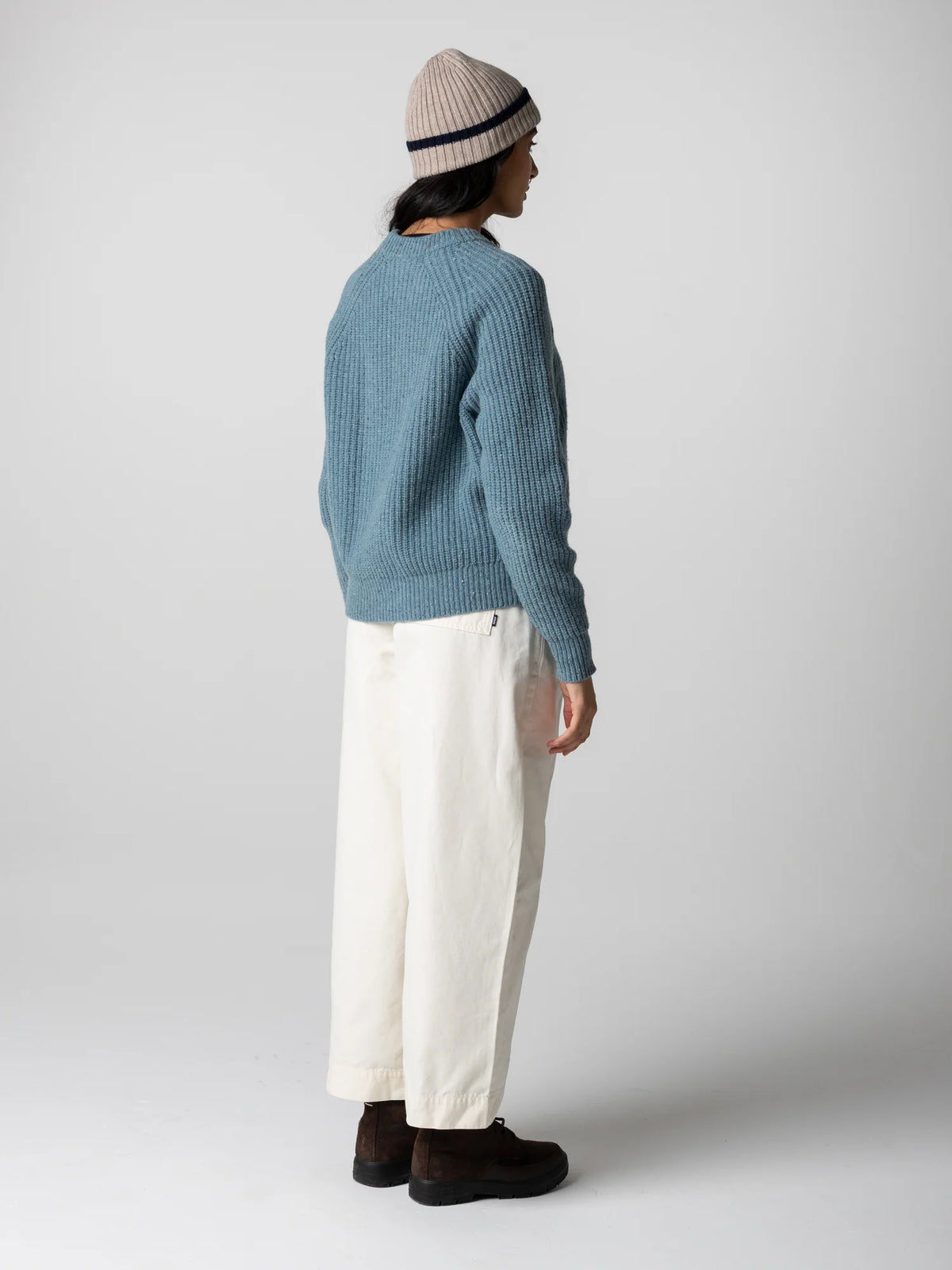 Women's Mora Knit Sweater - Anchor Blue