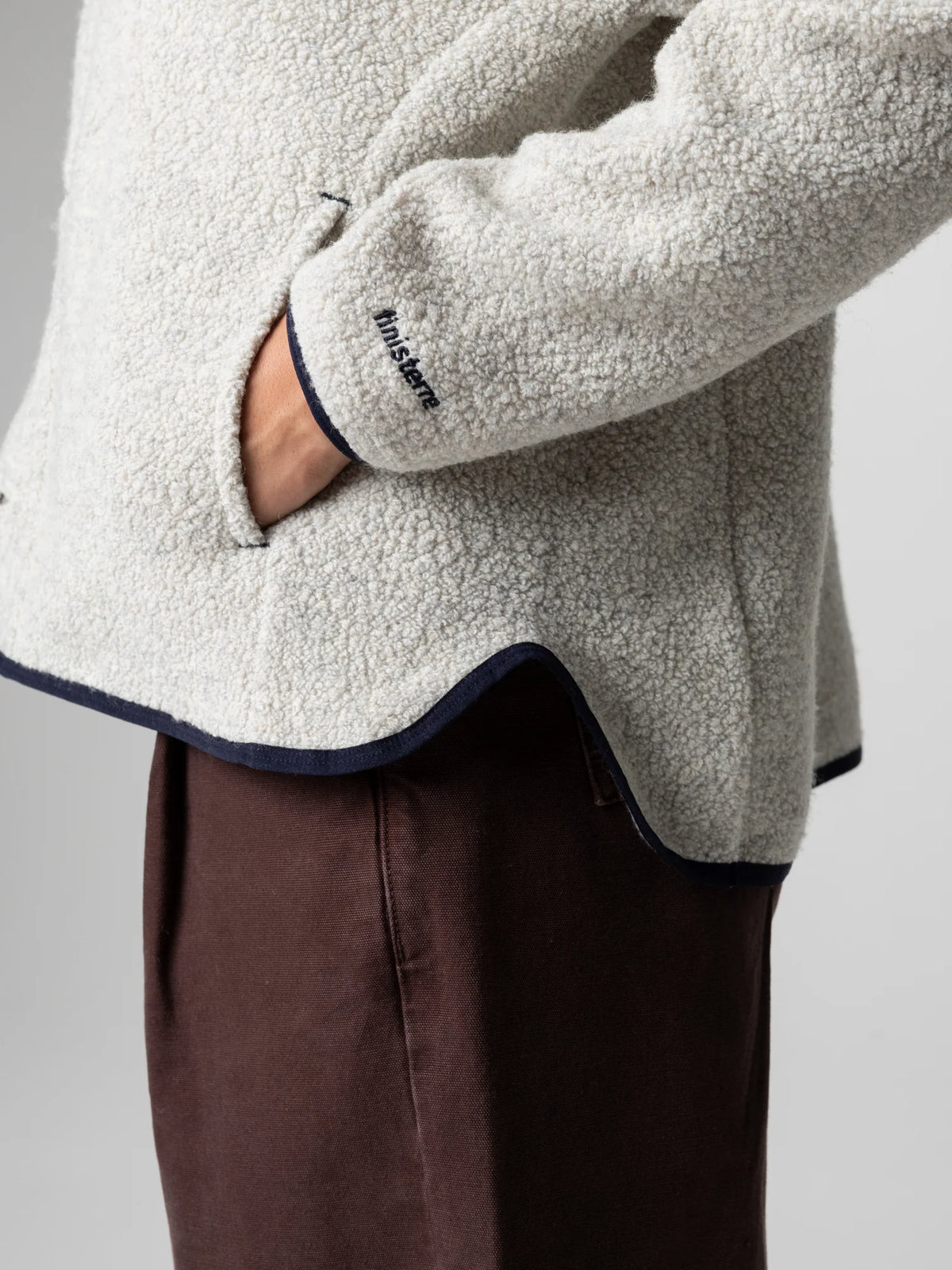 Women's Elowen Fleece Cardigan - Dove Grey