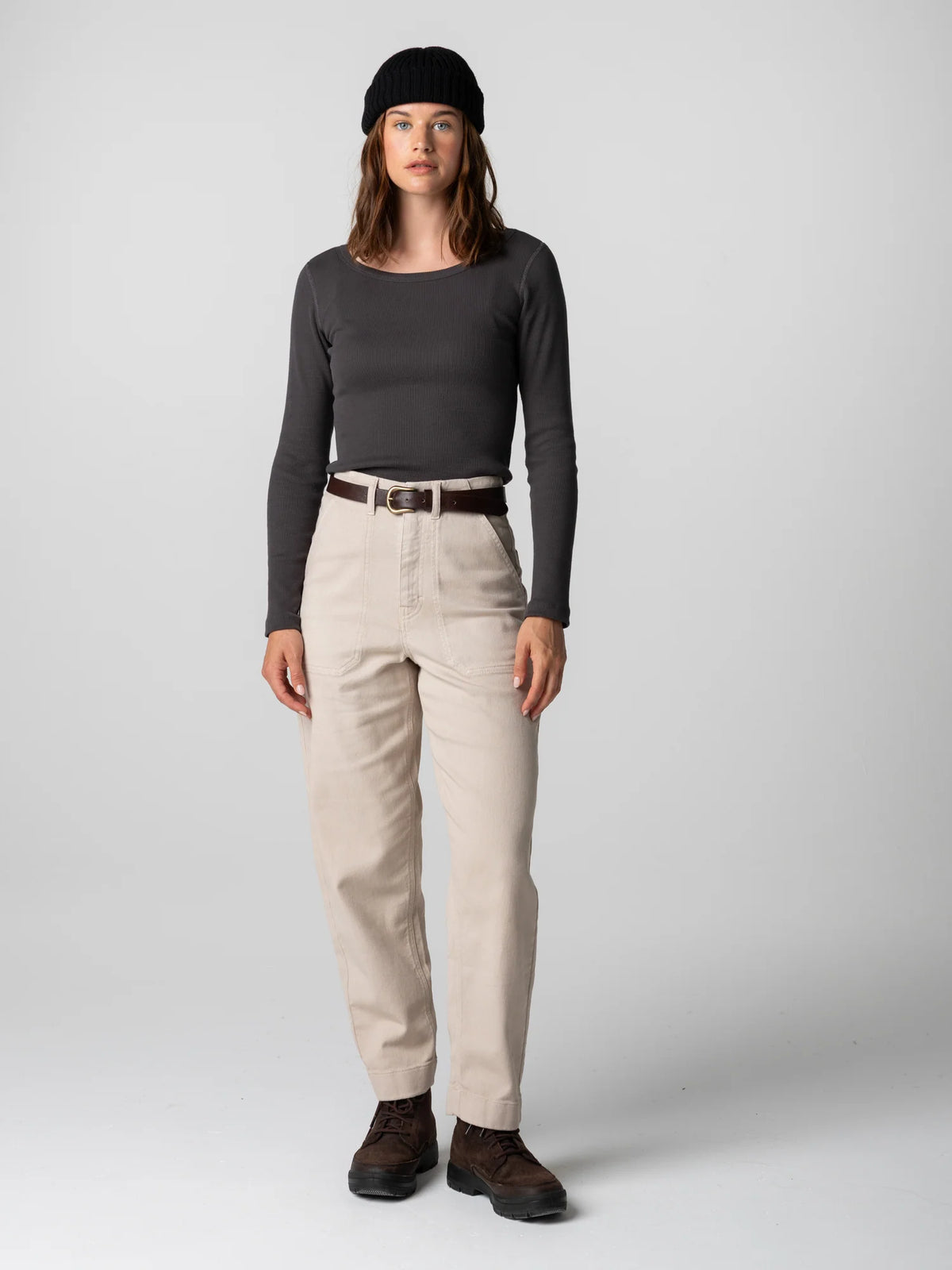 Women's Yarrel Canvas Trouser - Natural Sandstone