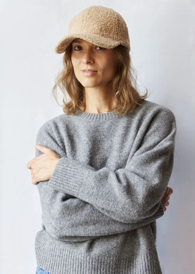 Signature Sherpa Cap - Brown