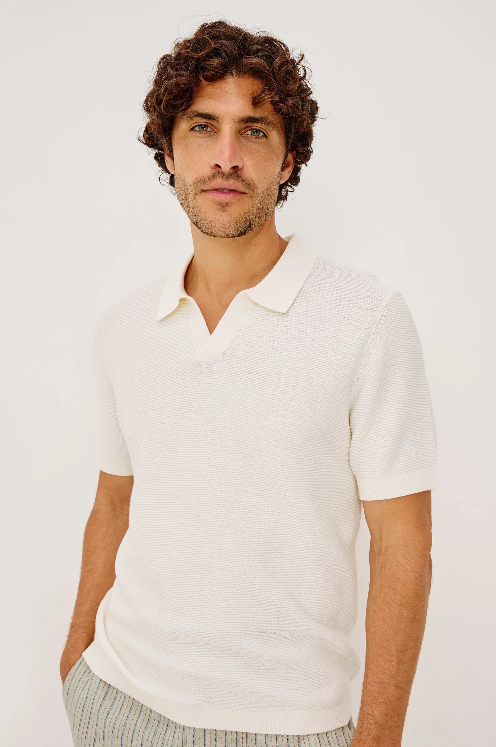 Baker Polo Shirt - Ivory