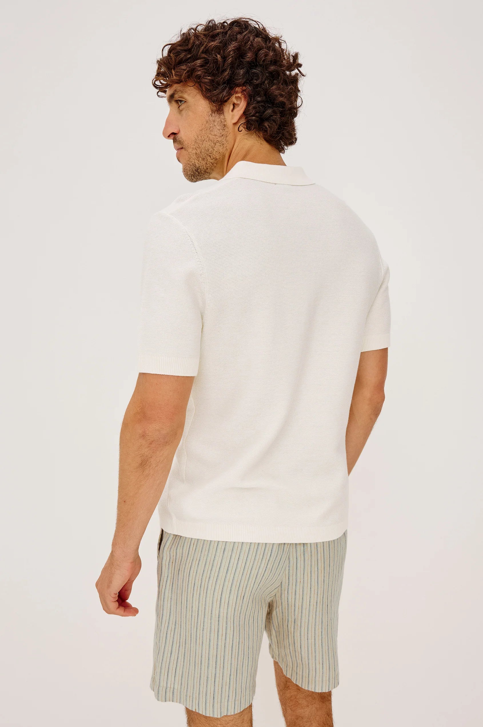 Baker Polo Shirt - Ivory