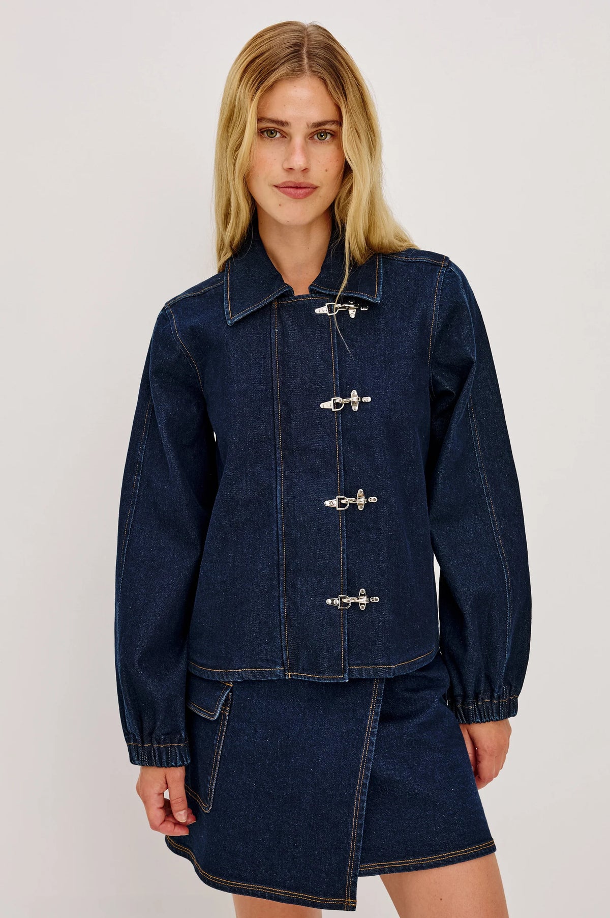 Brooke Jacket - Rinse Indigo