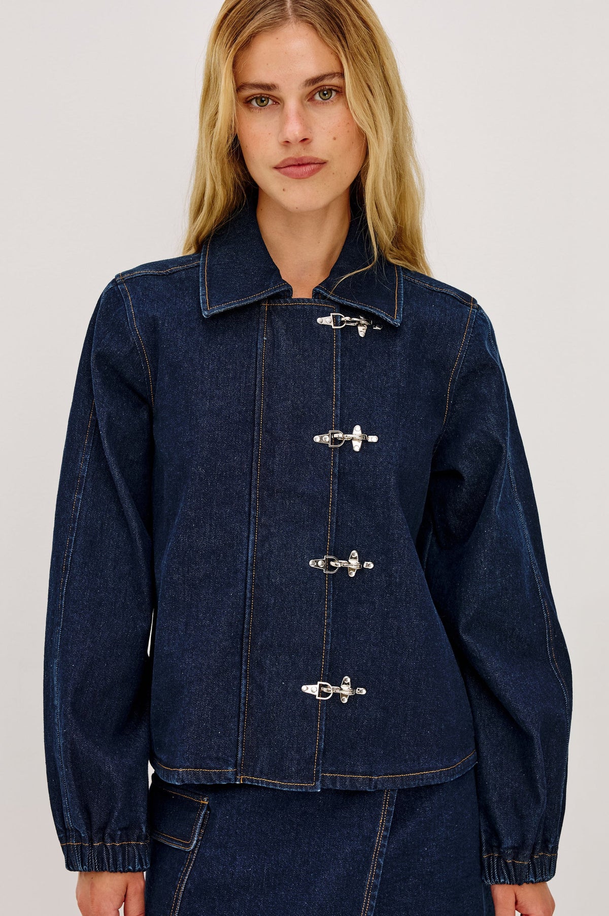 Brooke Jacket - Rinse Indigo