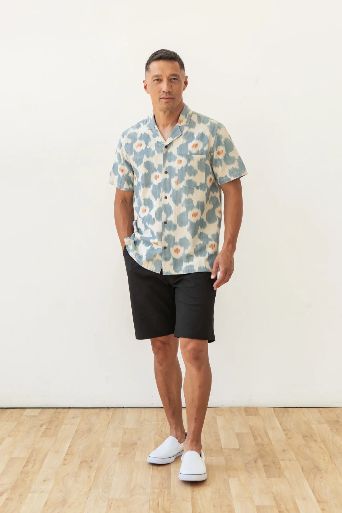 Bodie Shirt - Polar Blossom