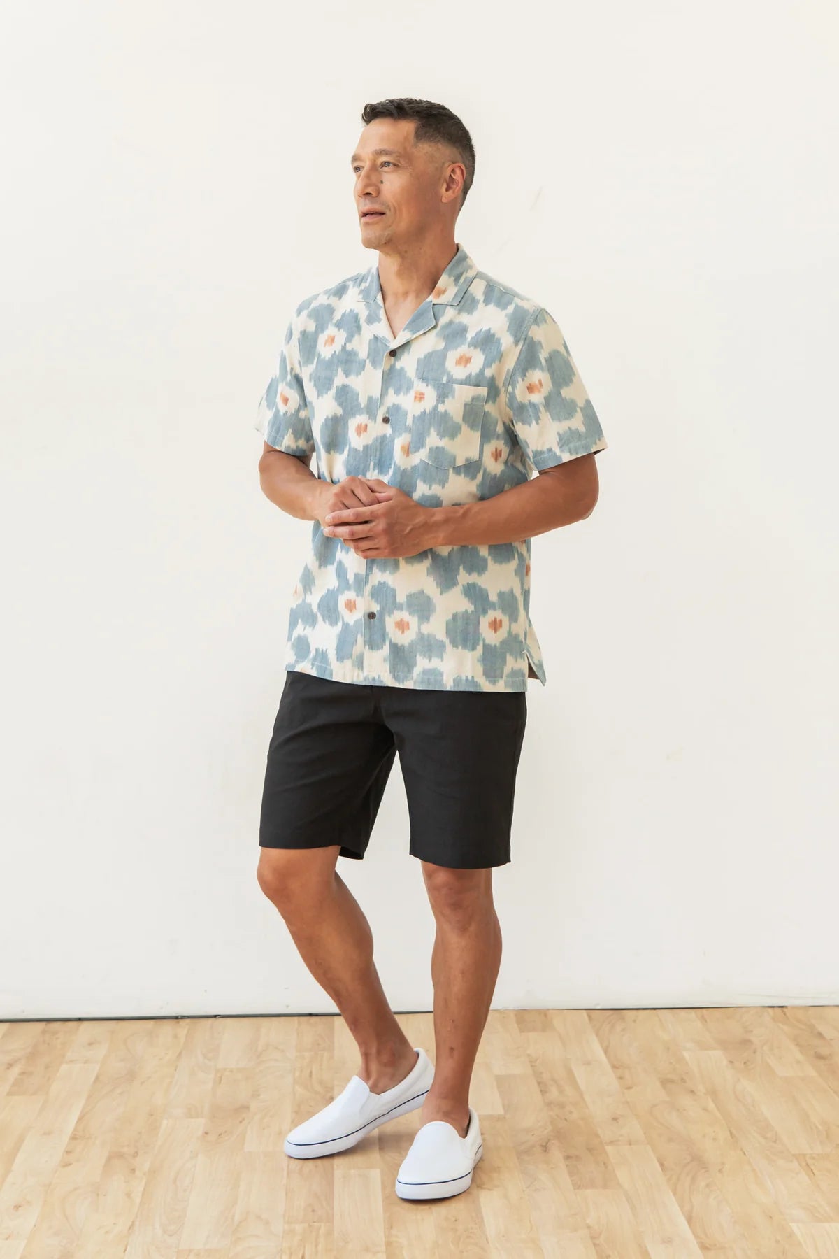 Bodie Shirt - Polar Blossom