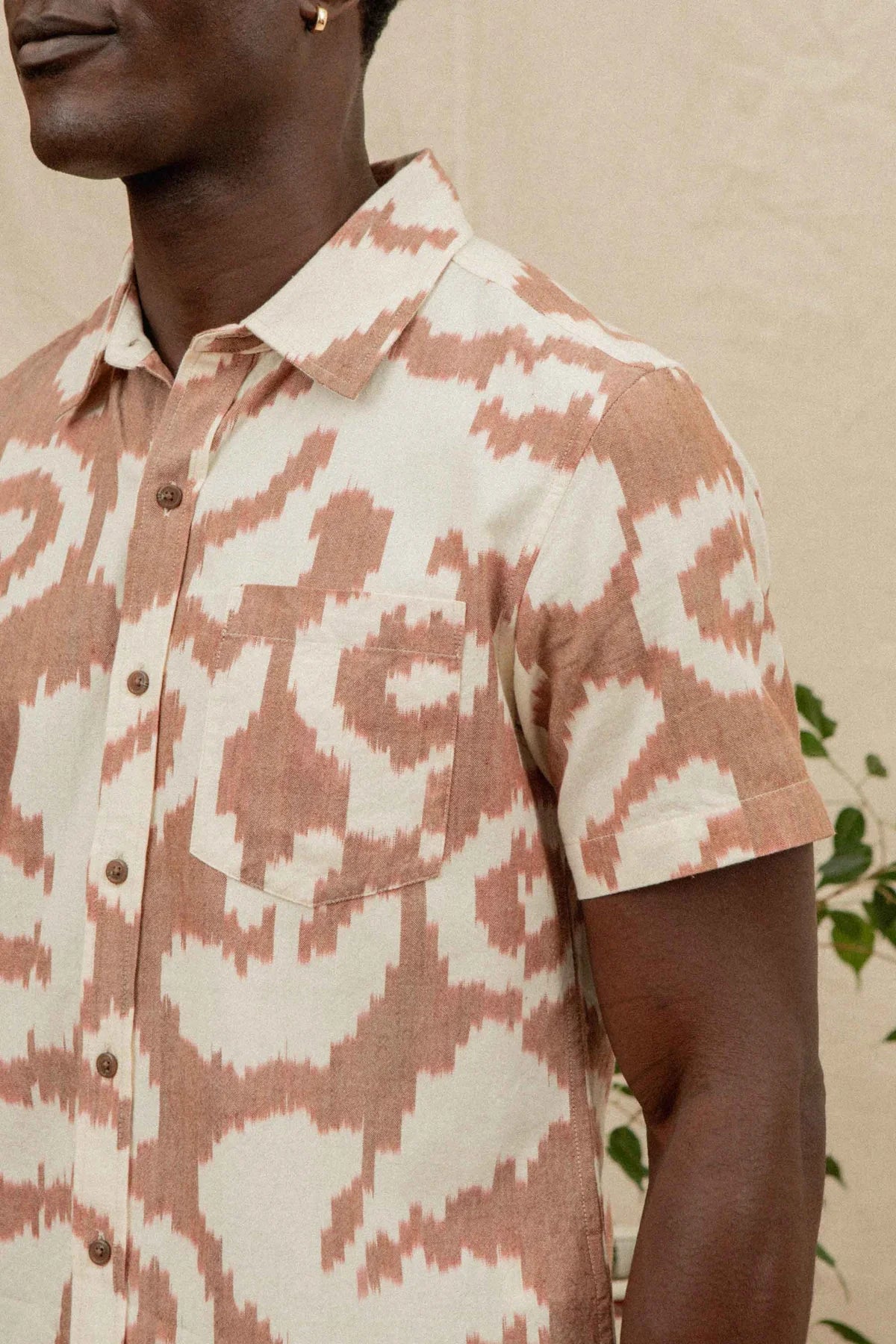 Harbor Slim Shirt - Pop Leaf