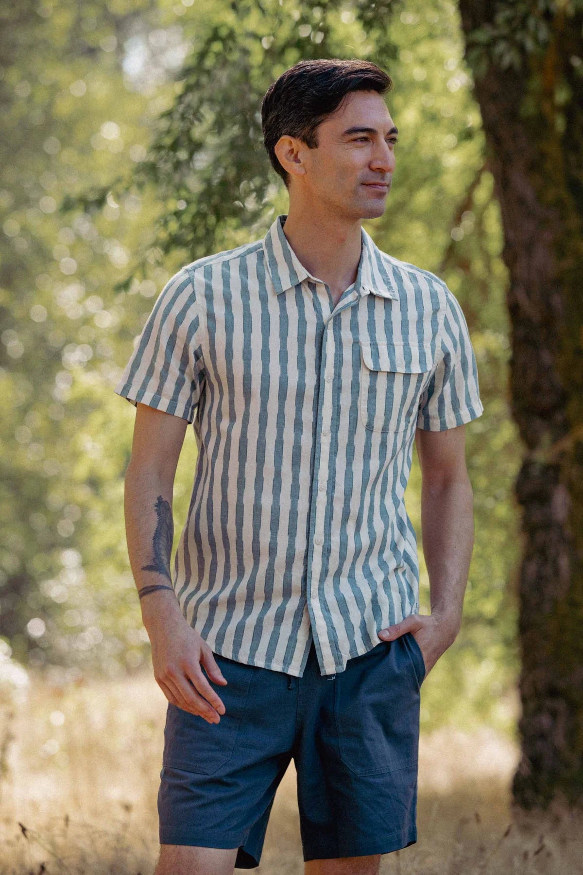 Marten Shirt - Beach Stripe