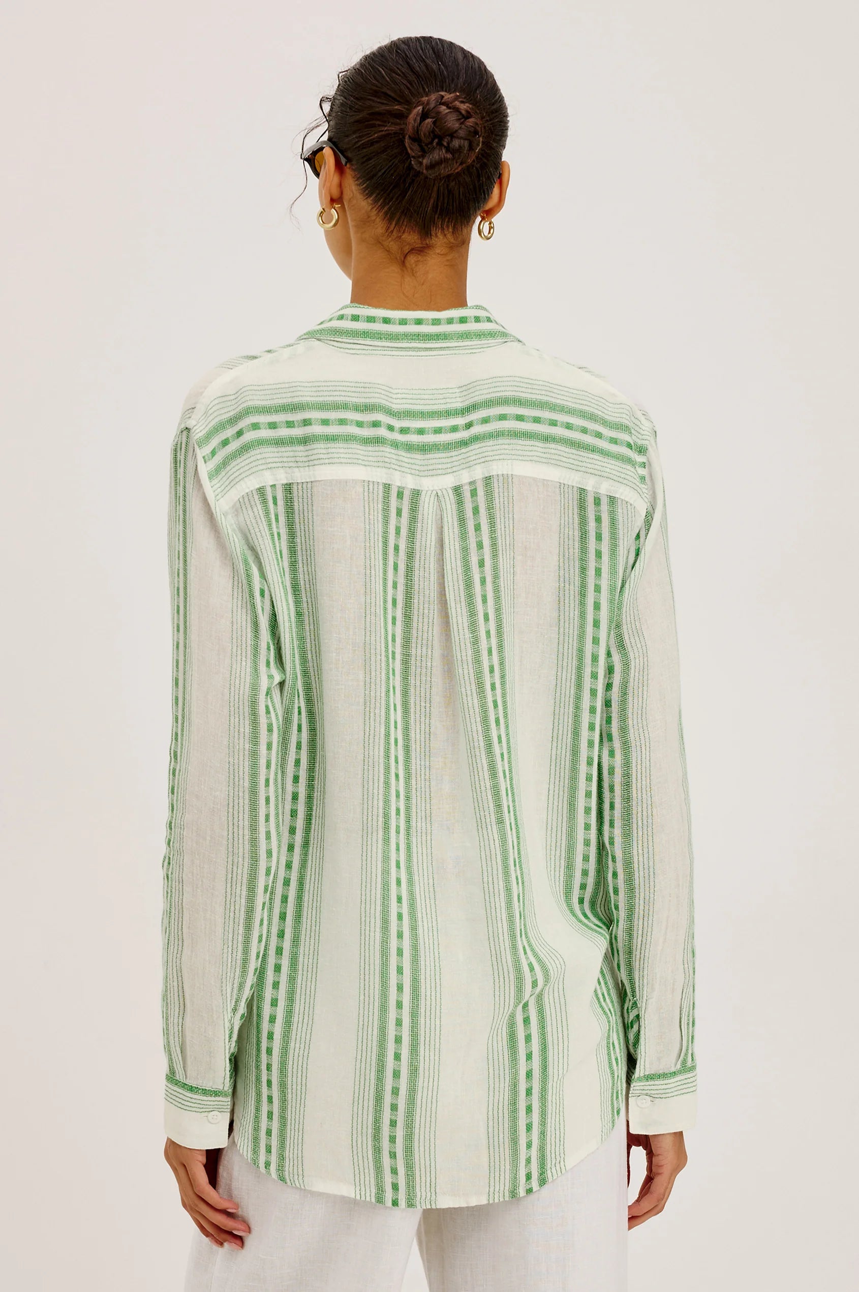 Charli Shirt - Margarita Stripe