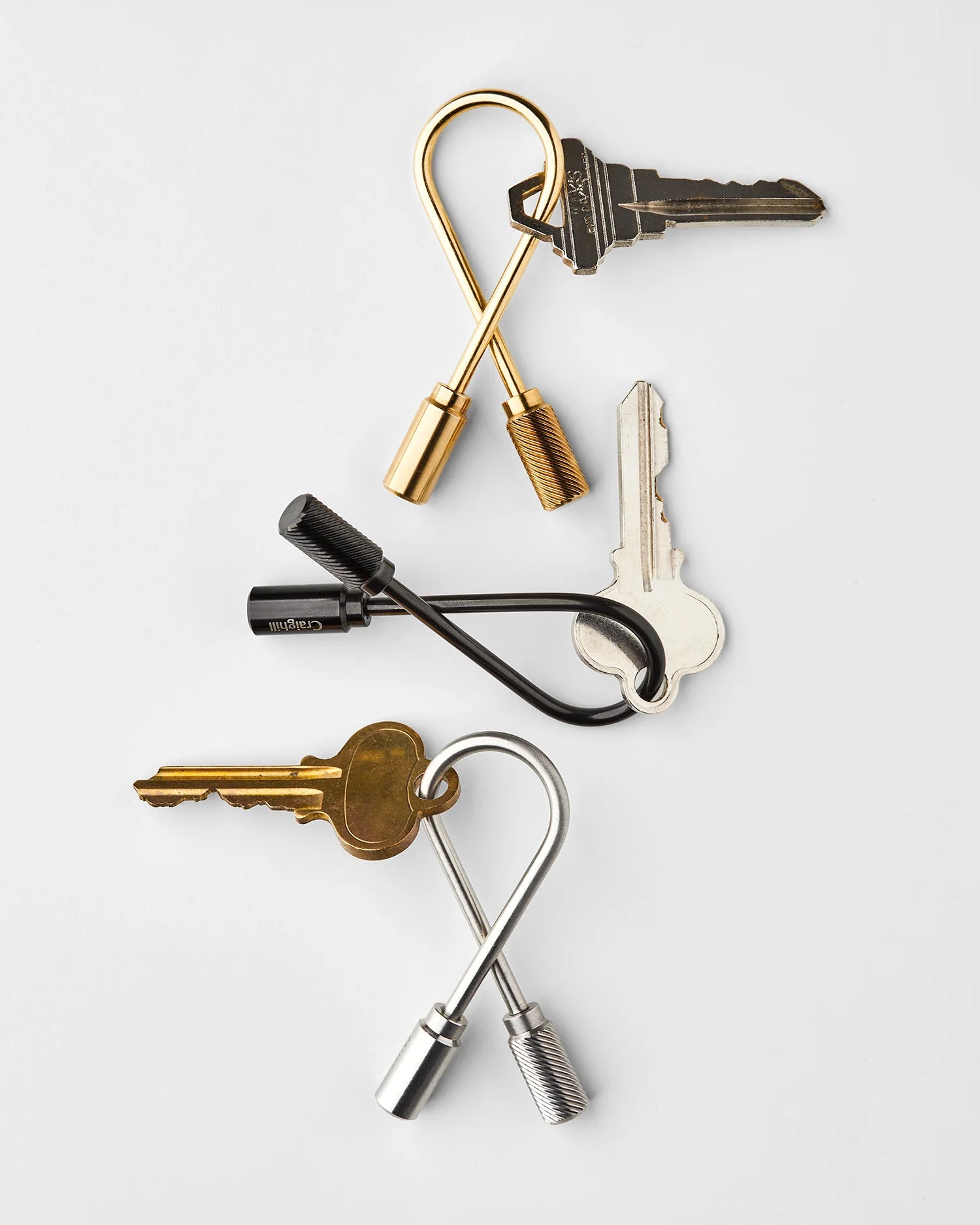 Closed Helix Keyring