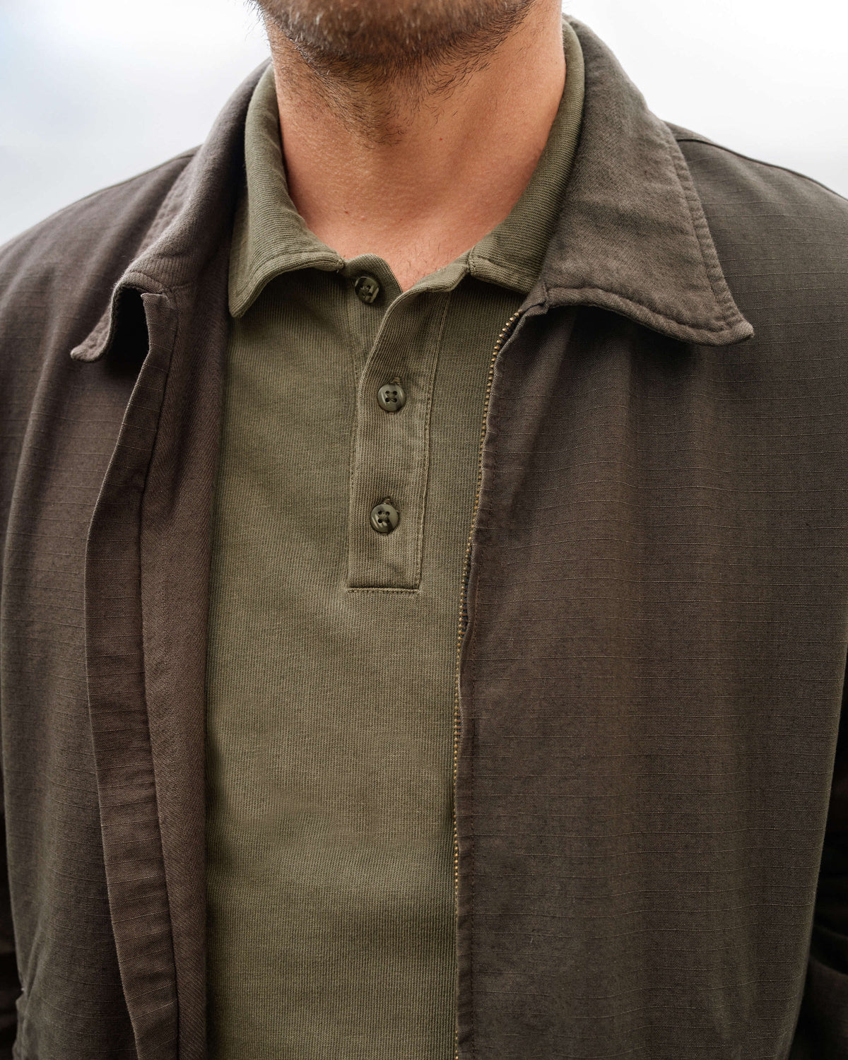 Pac Flannel Zip Jacket - Juniper