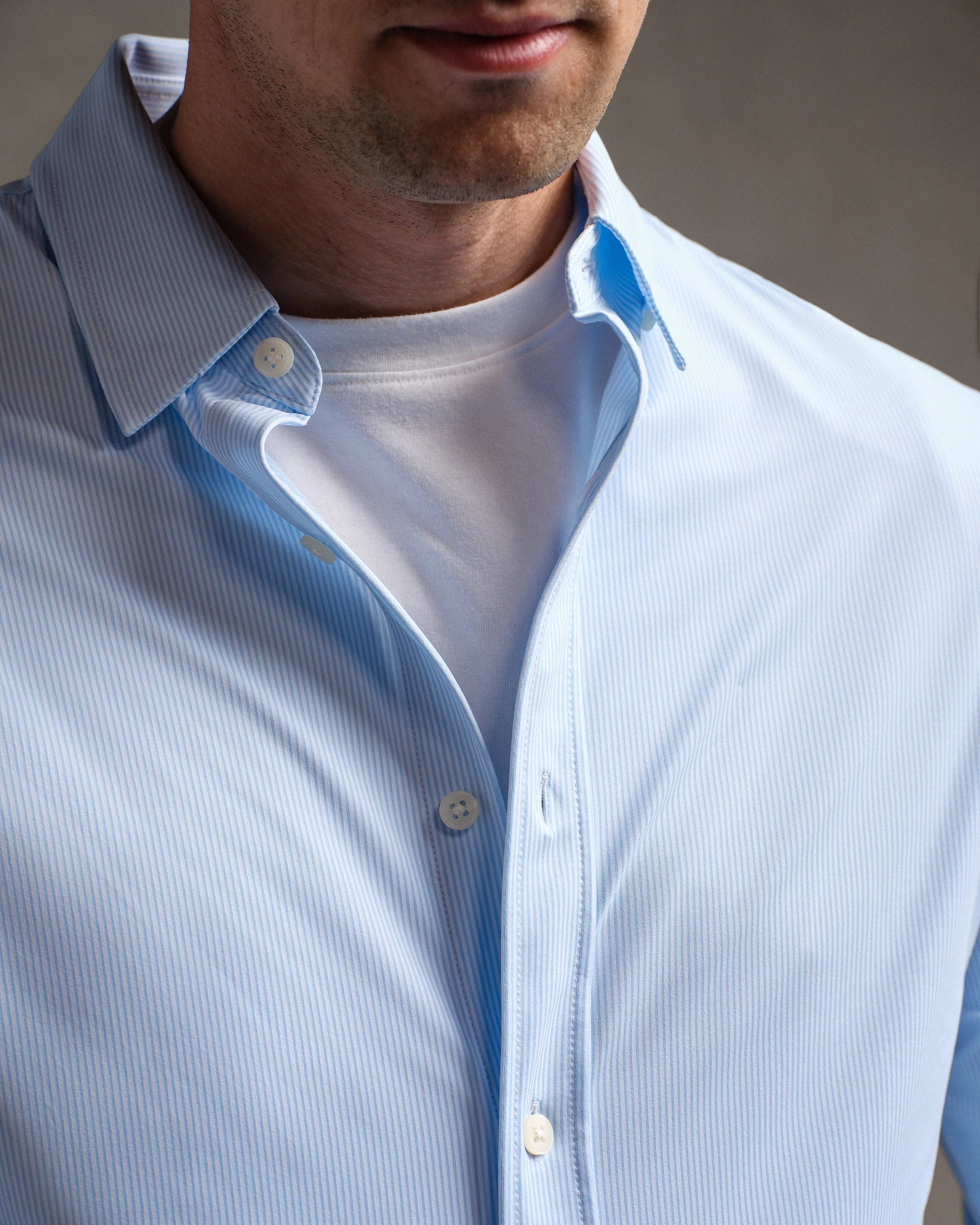 Commuter® Shirt - Slim - Blue Stripe
