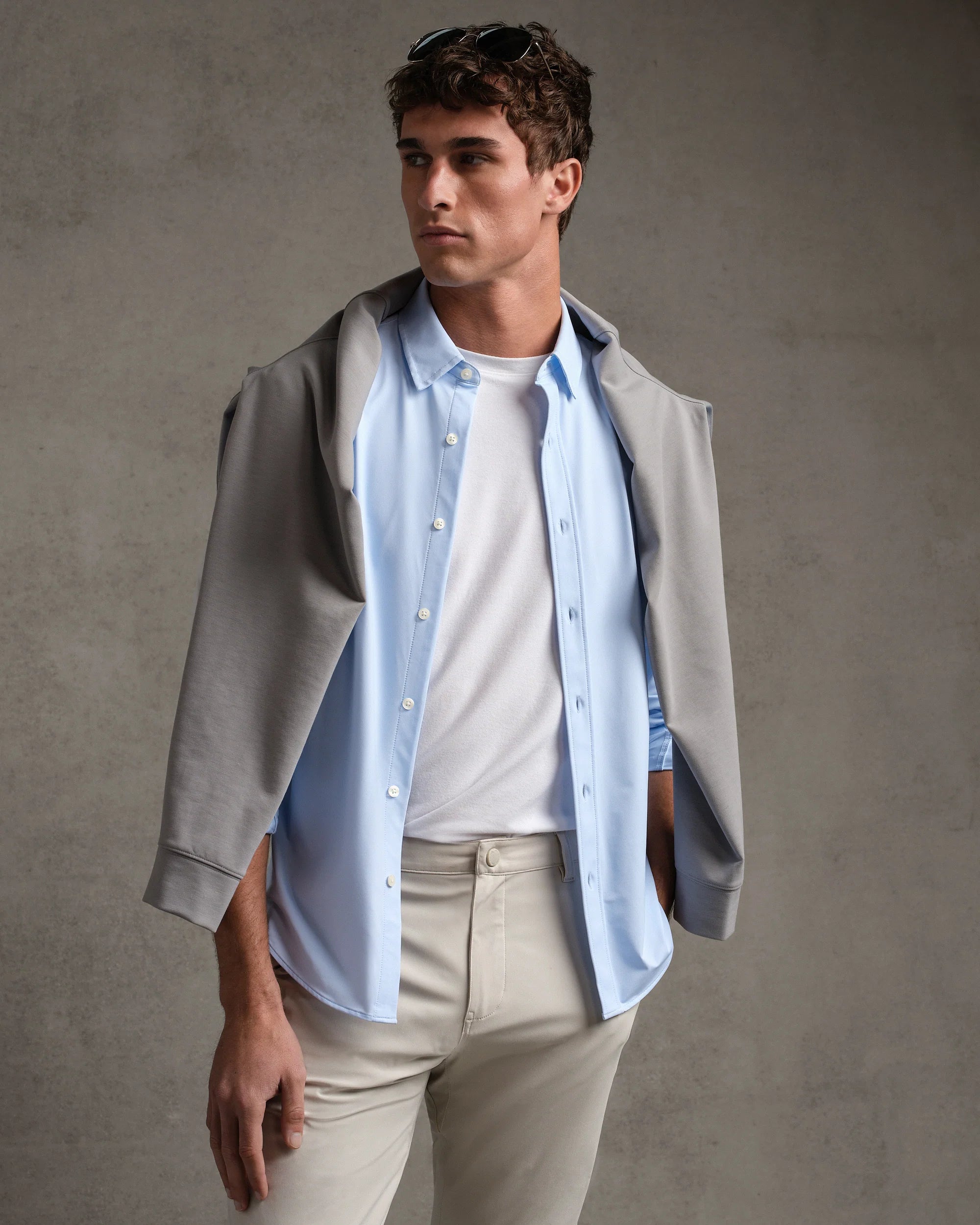 Commuter® Shirt - Slim - Business Blue