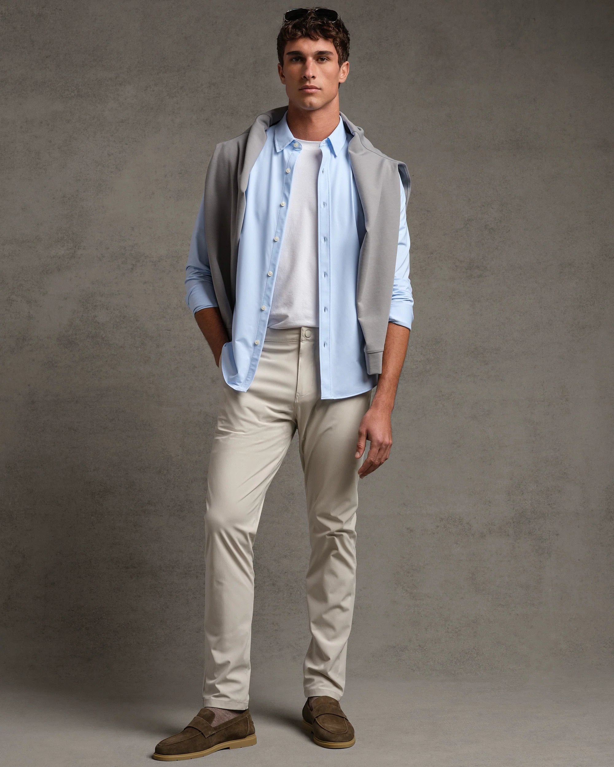 Commuter® Shirt - Slim - Business Blue