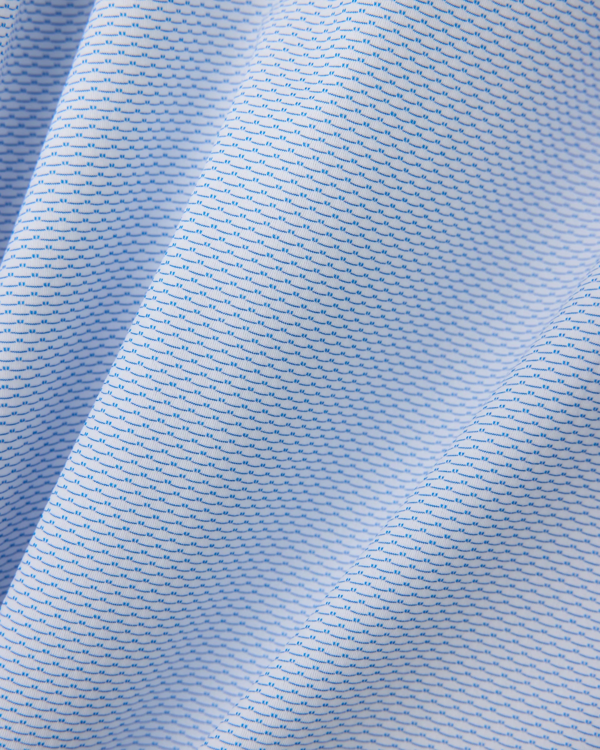 Commuter® Shirt - Slim - Light Blue Wave Geo