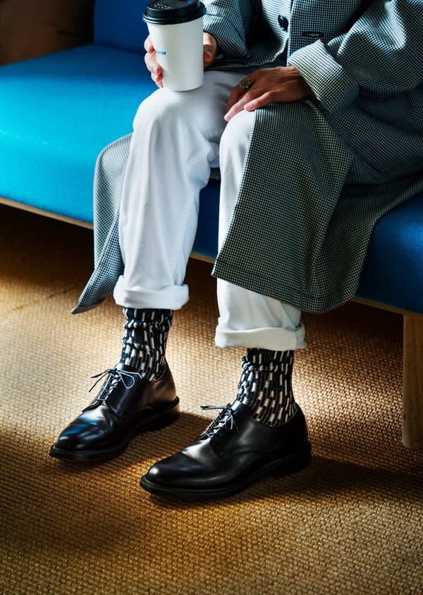 Rain Drop Crew Socks